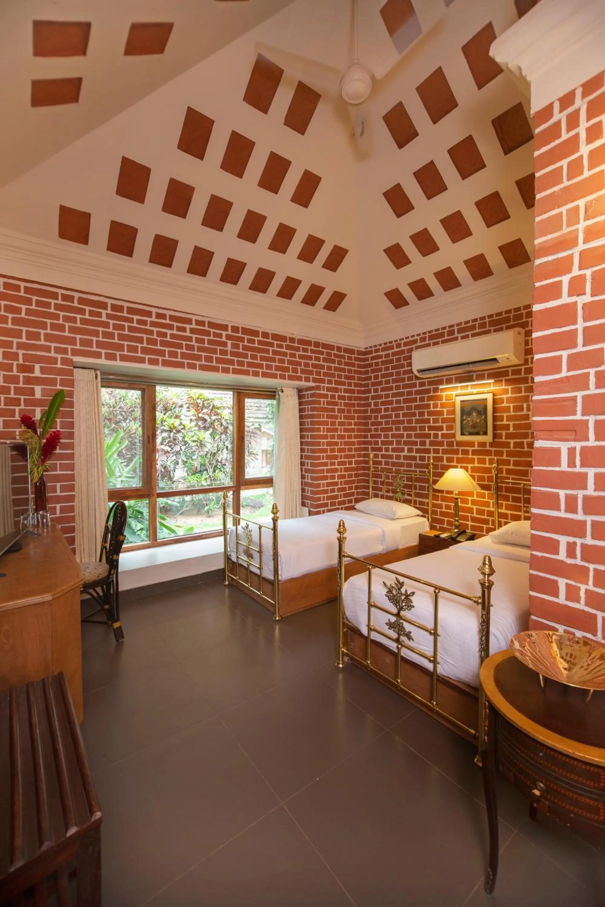 Bedroom, Bed in Kairali - The Ayurvedic Healing Village