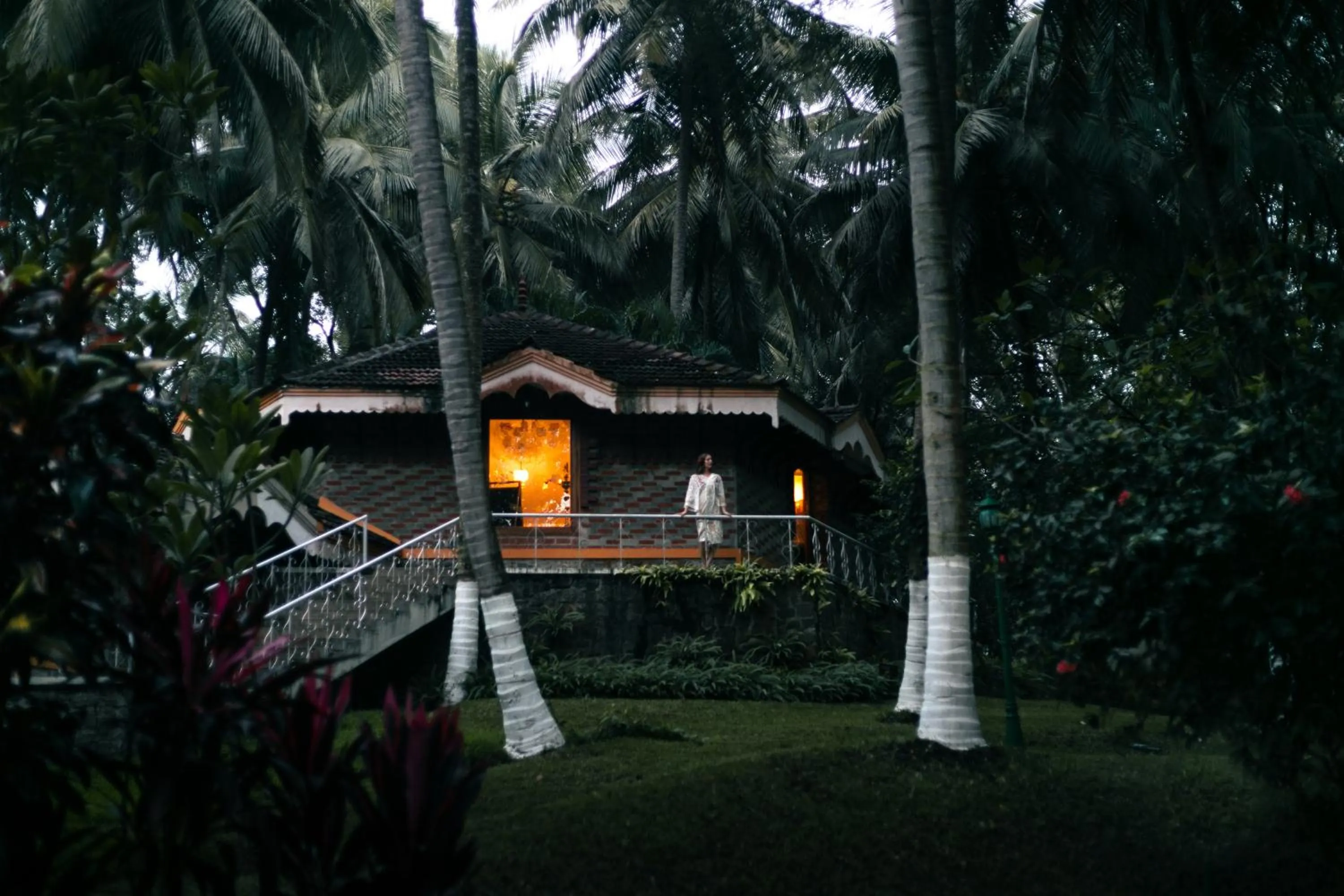 Garden view in Kairali - The Ayurvedic Healing Village