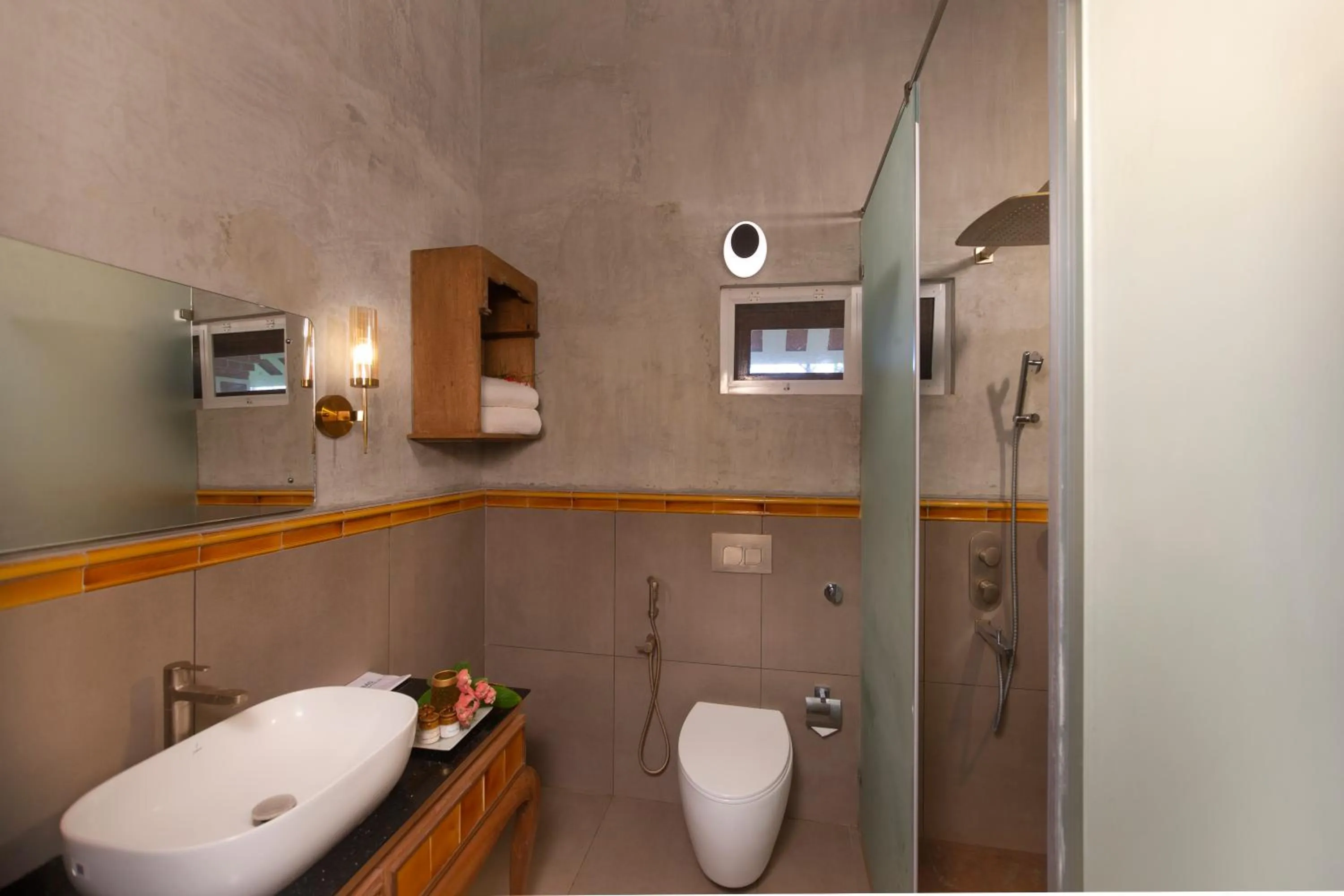Bathroom in Kairali - The Ayurvedic Healing Village