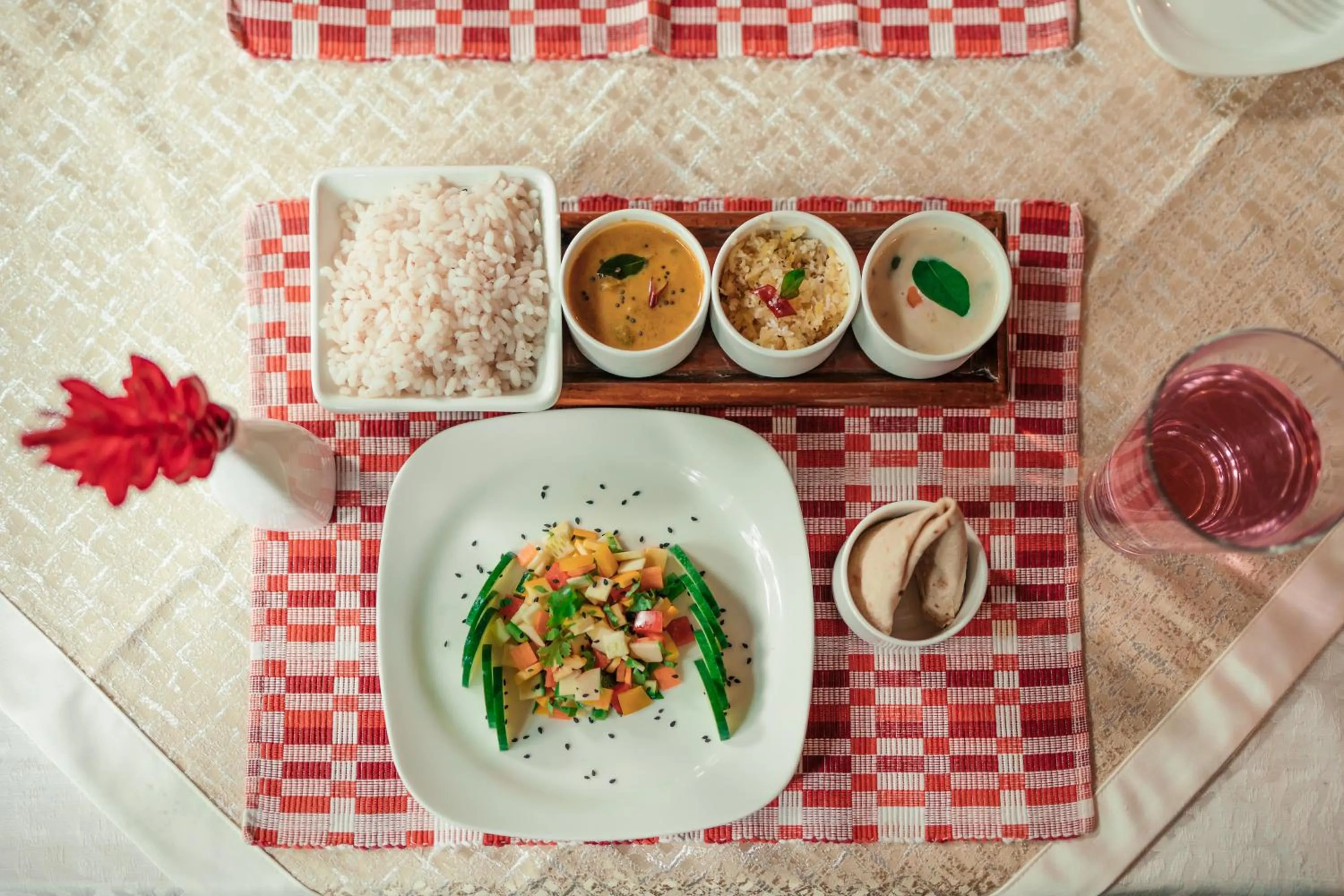 Breakfast in Kairali - The Ayurvedic Healing Village