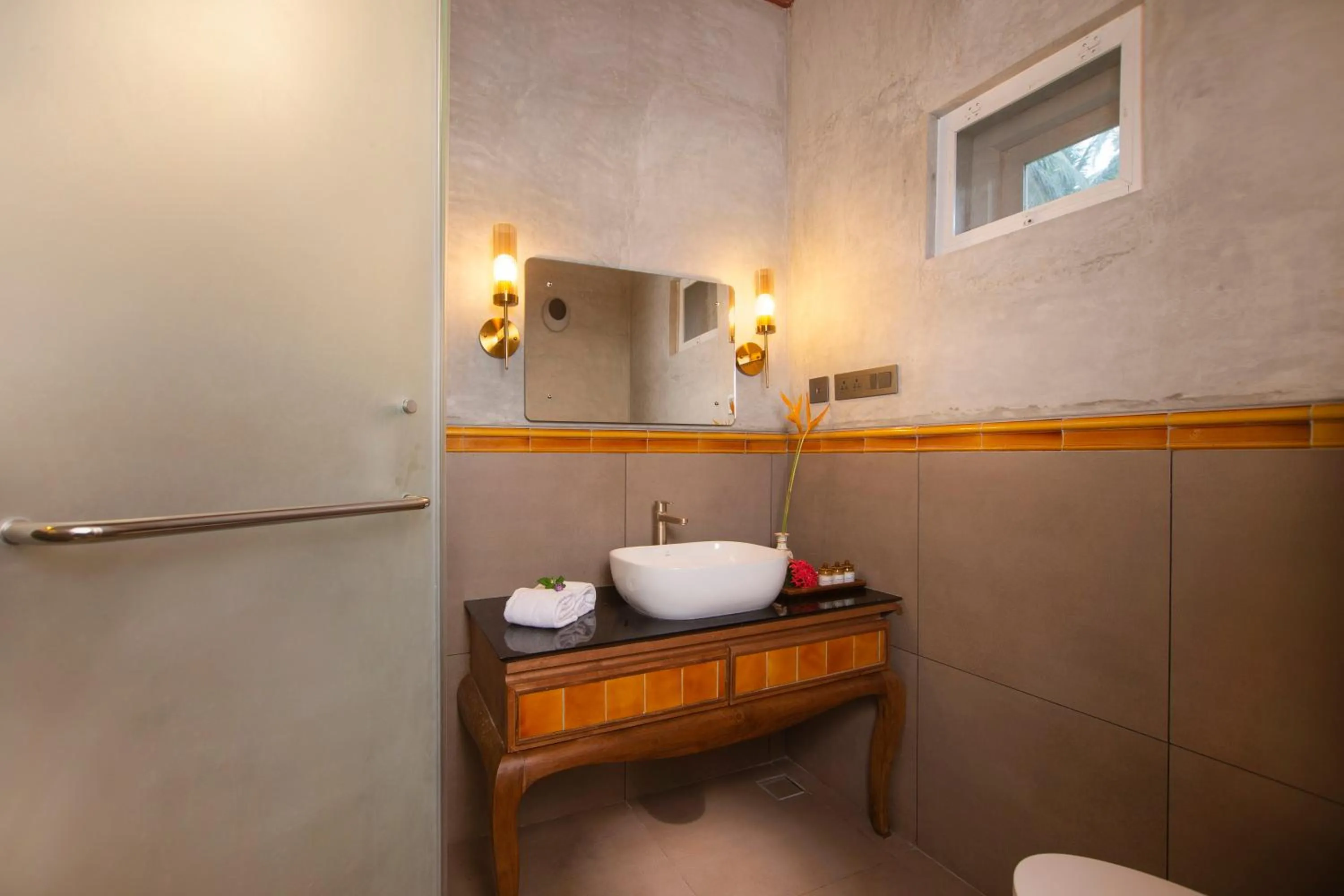 Bathroom in Kairali - The Ayurvedic Healing Village