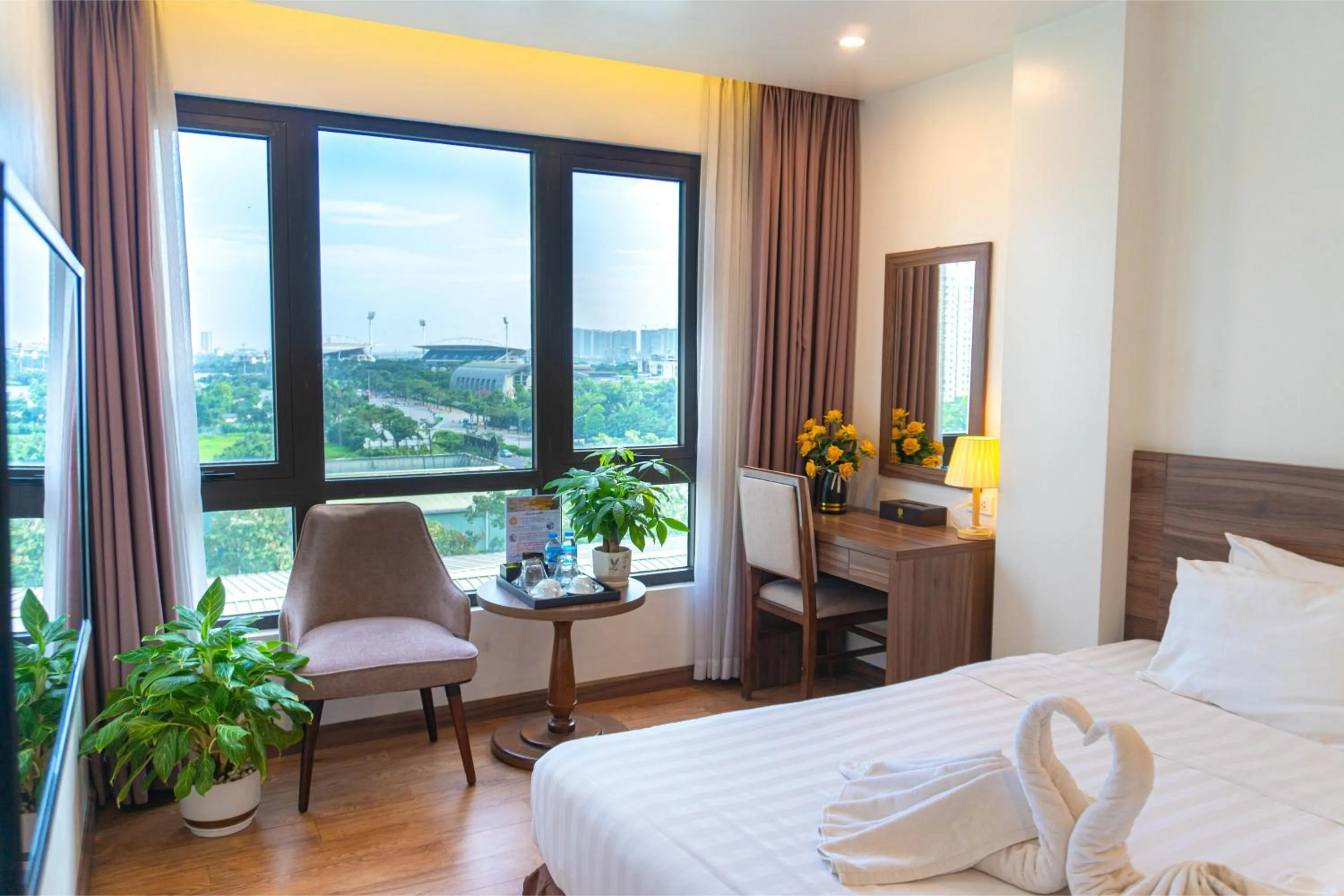 Bedroom in A89 Premier Sky Residence Stadium View