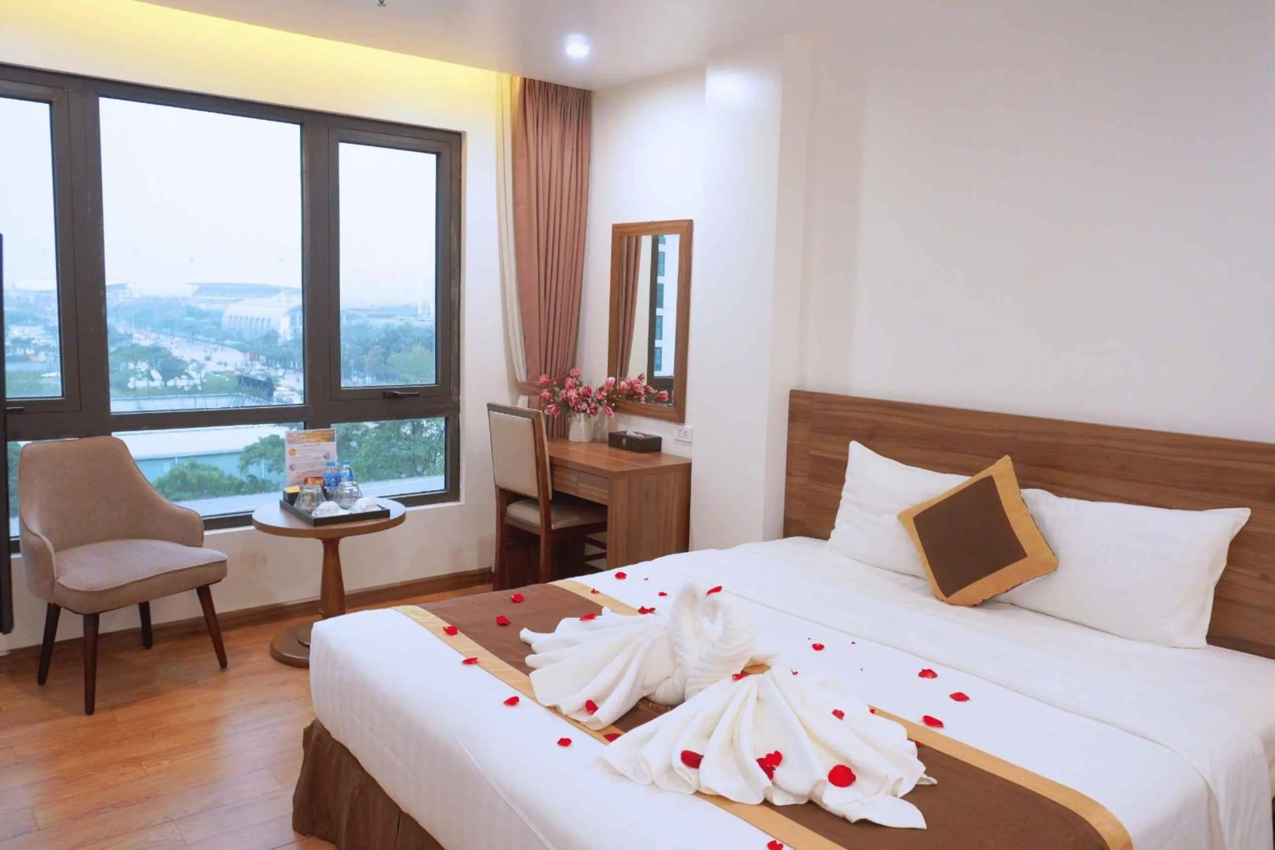 Bedroom in A89 Premier Sky Residence Stadium View