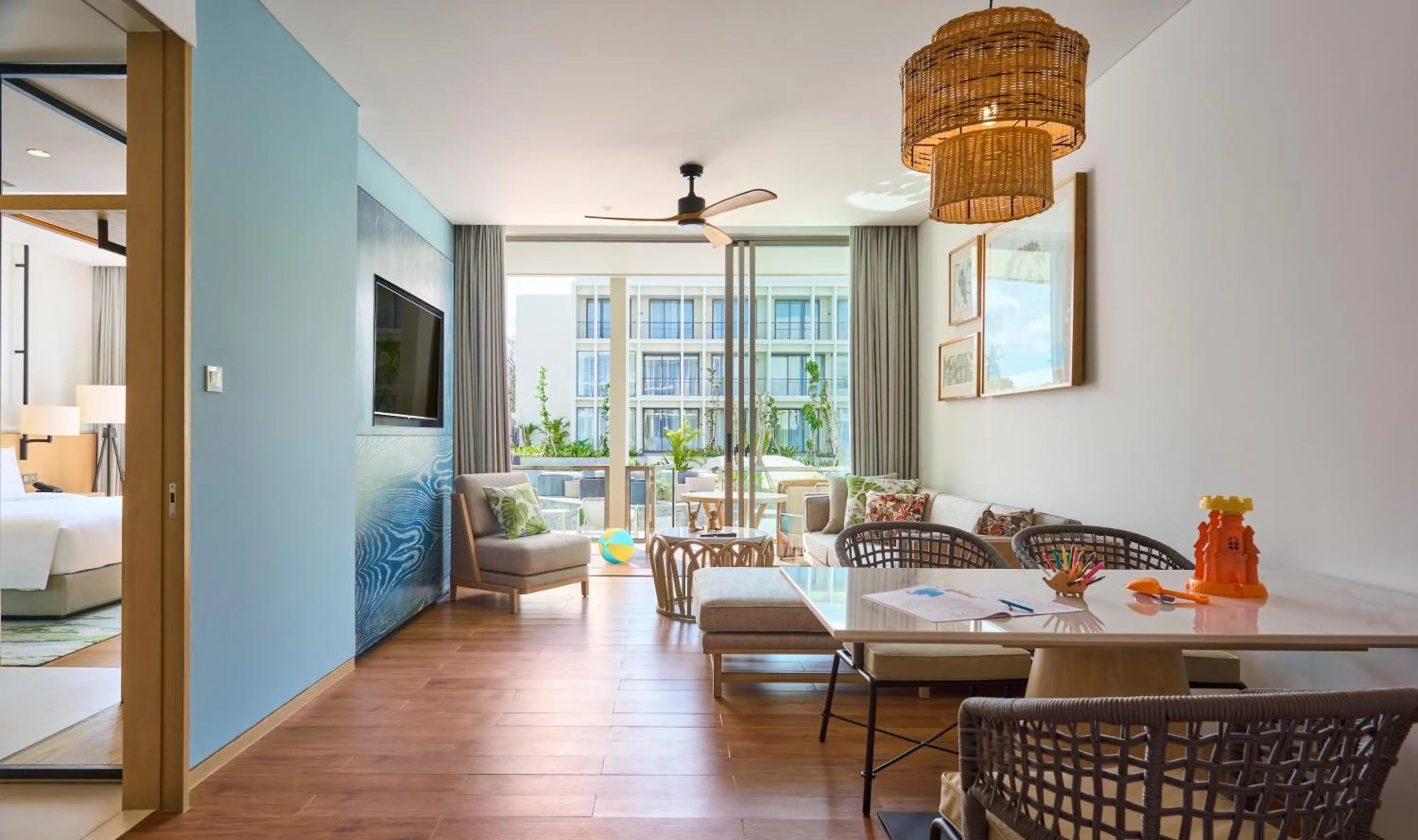 View (from property/room), Bed in Holiday Inn Resort Bintan Lagoi Beach by IHG