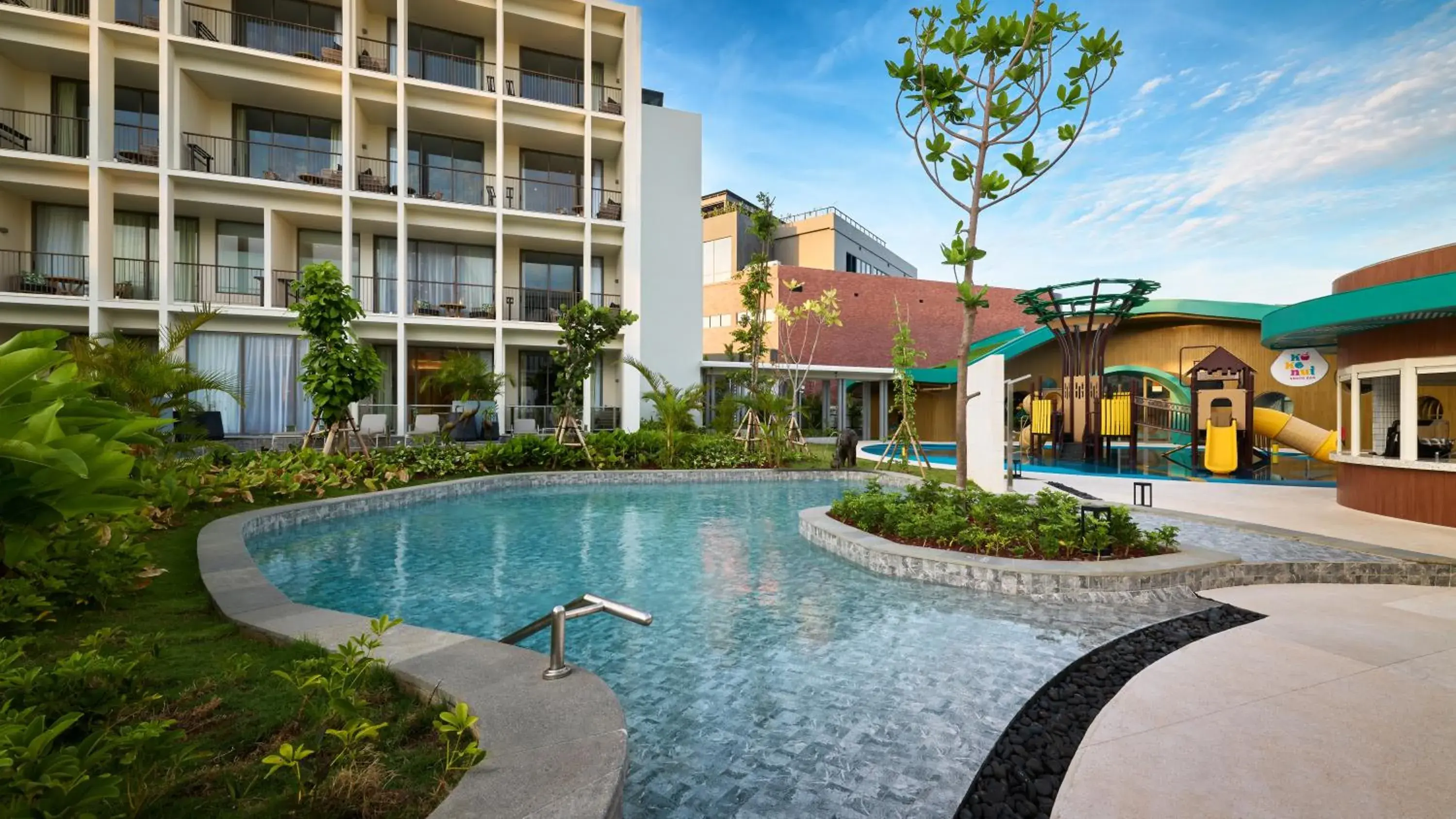 Swimming pool in Holiday Inn Resort Bintan Lagoi Beach by IHG Swimming pool in Holiday Inn Resort Bintan Lagoi Beach by IHG