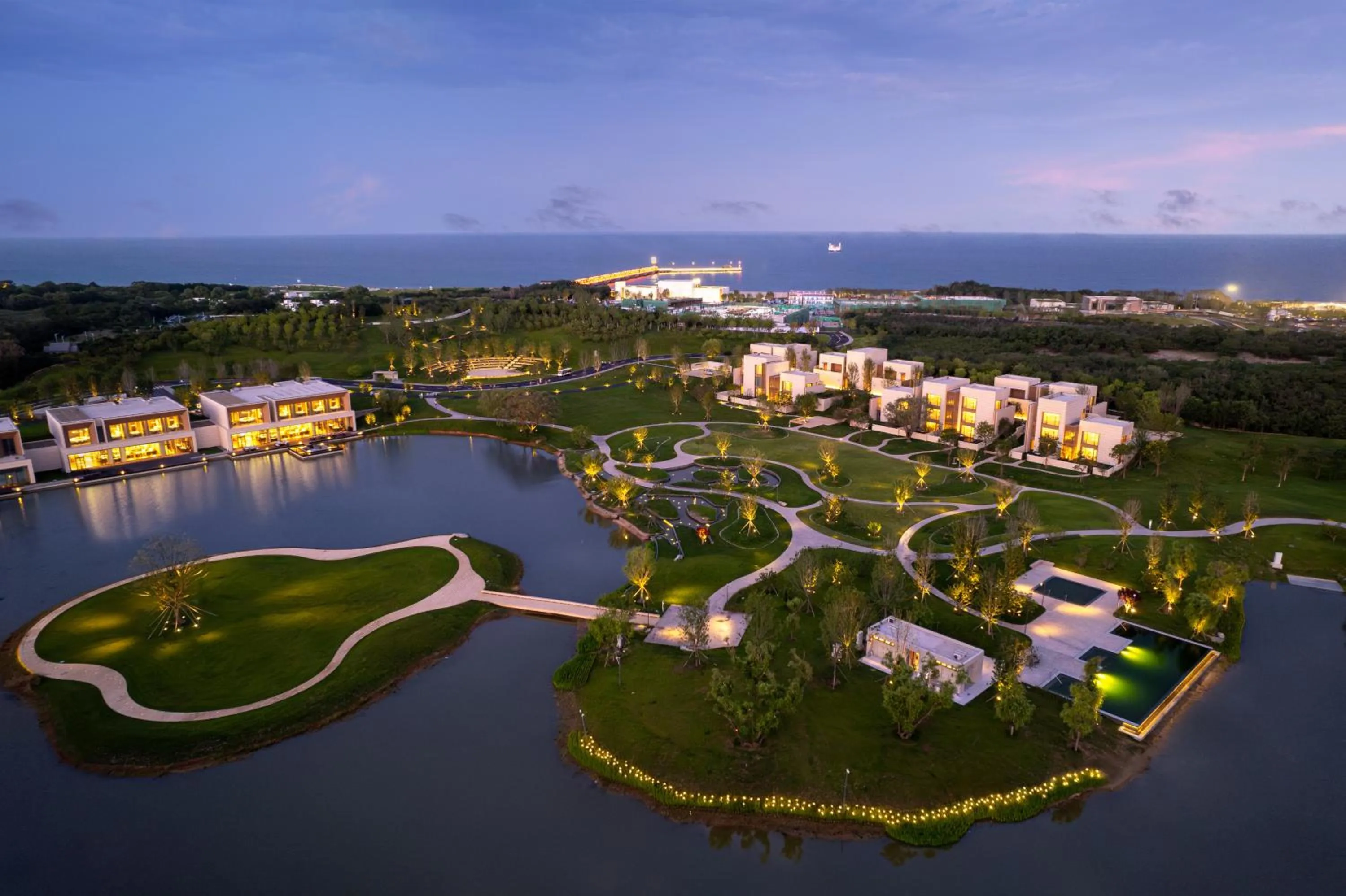 Bird's eye view in Hotel Indigo Beidaihe