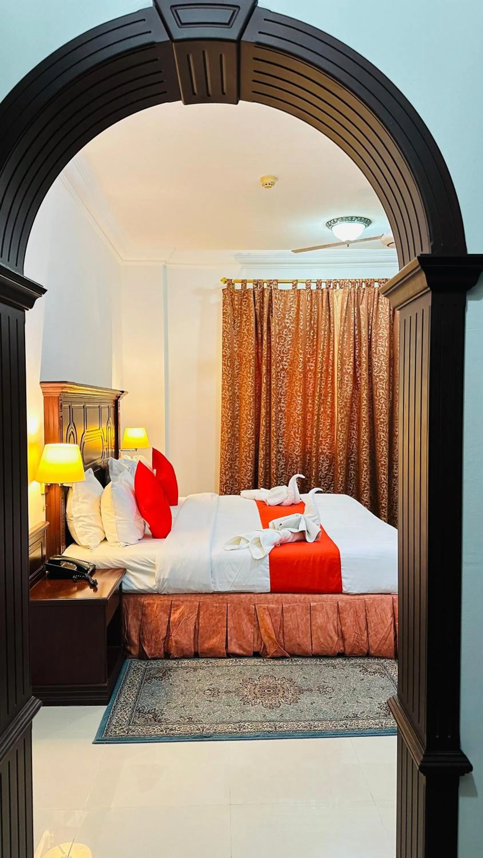 Bedroom, Bed in Dahlia Sohar Hotel Apartments