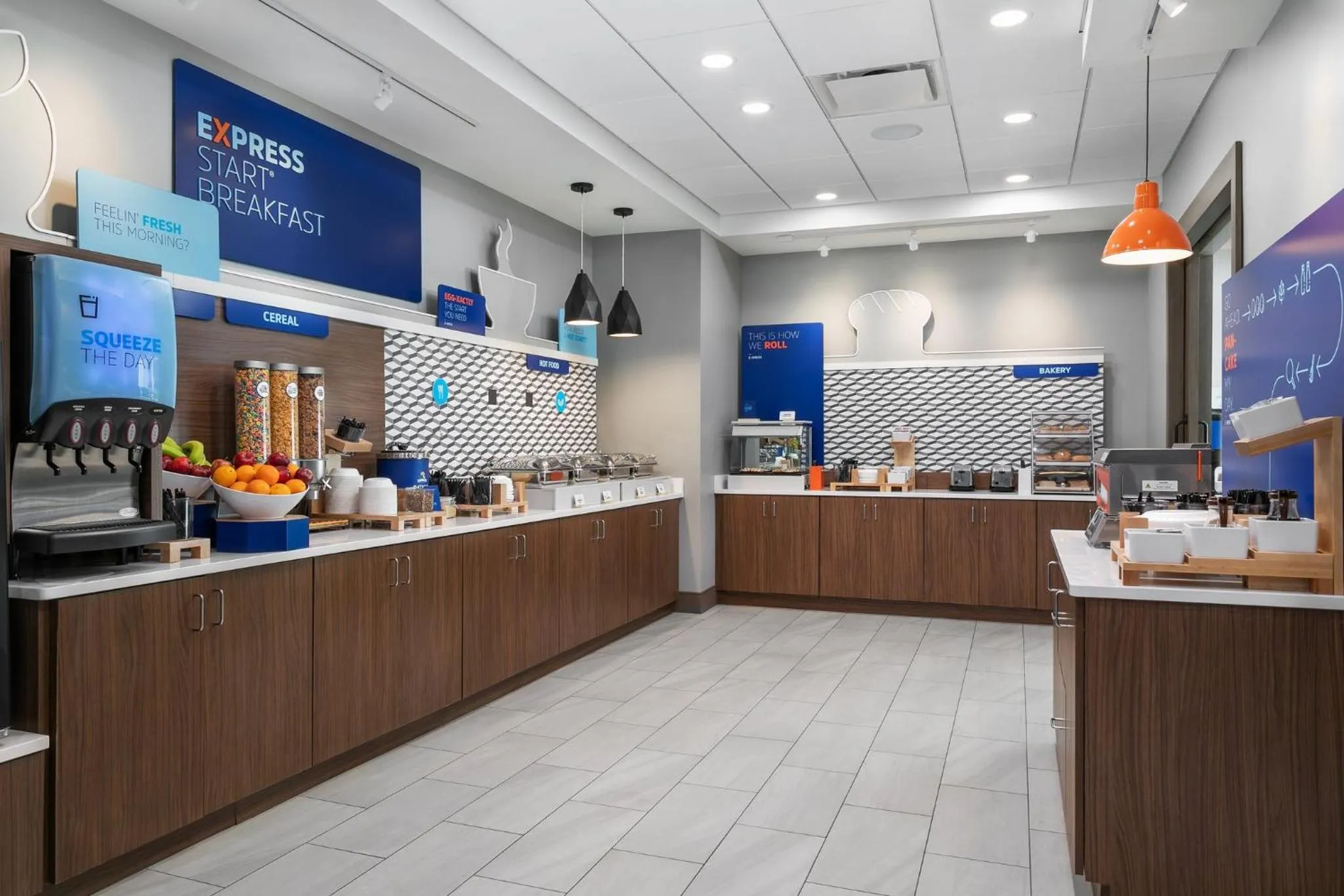 Breakfast in Holiday Inn Express Chattanooga - Hamilton Place