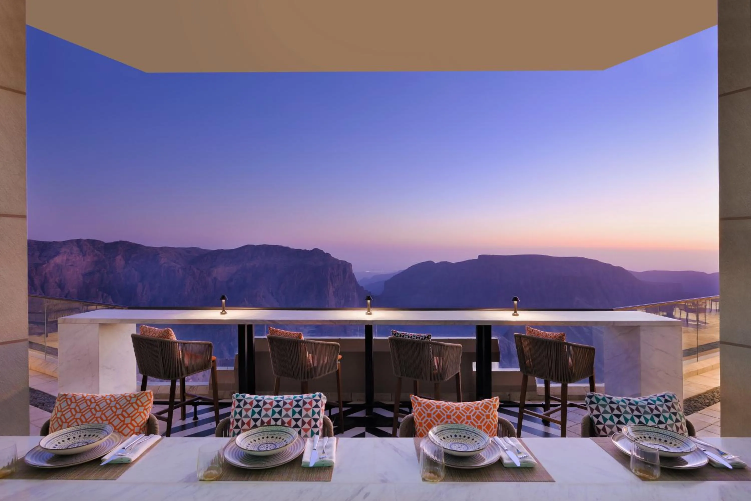 Restaurant/places to eat in Hotel Indigo Jabal Akhdar Resort & Spa by IHG