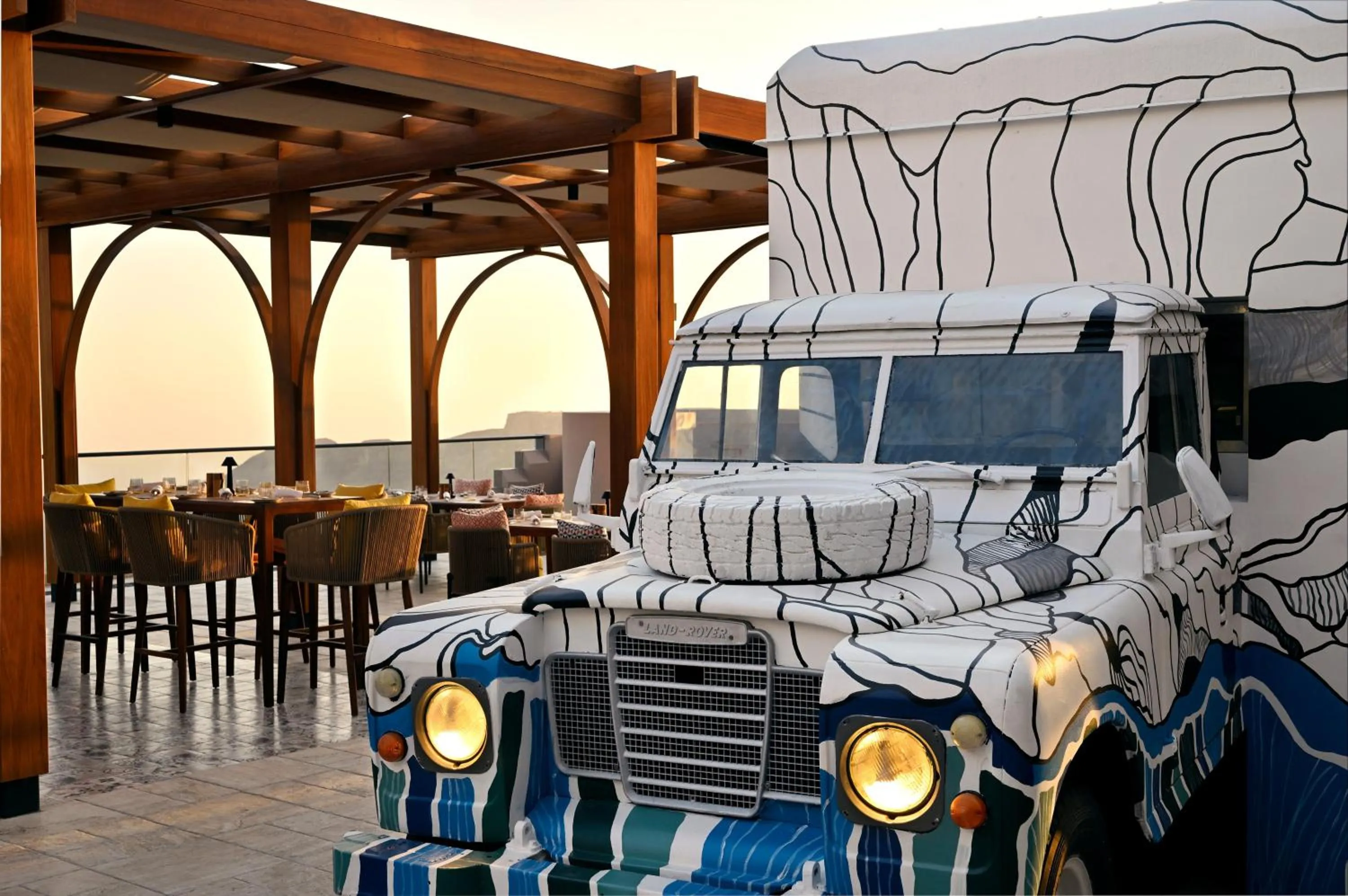 Restaurant/places to eat in Hotel Indigo Jabal Akhdar Resort & Spa by IHG