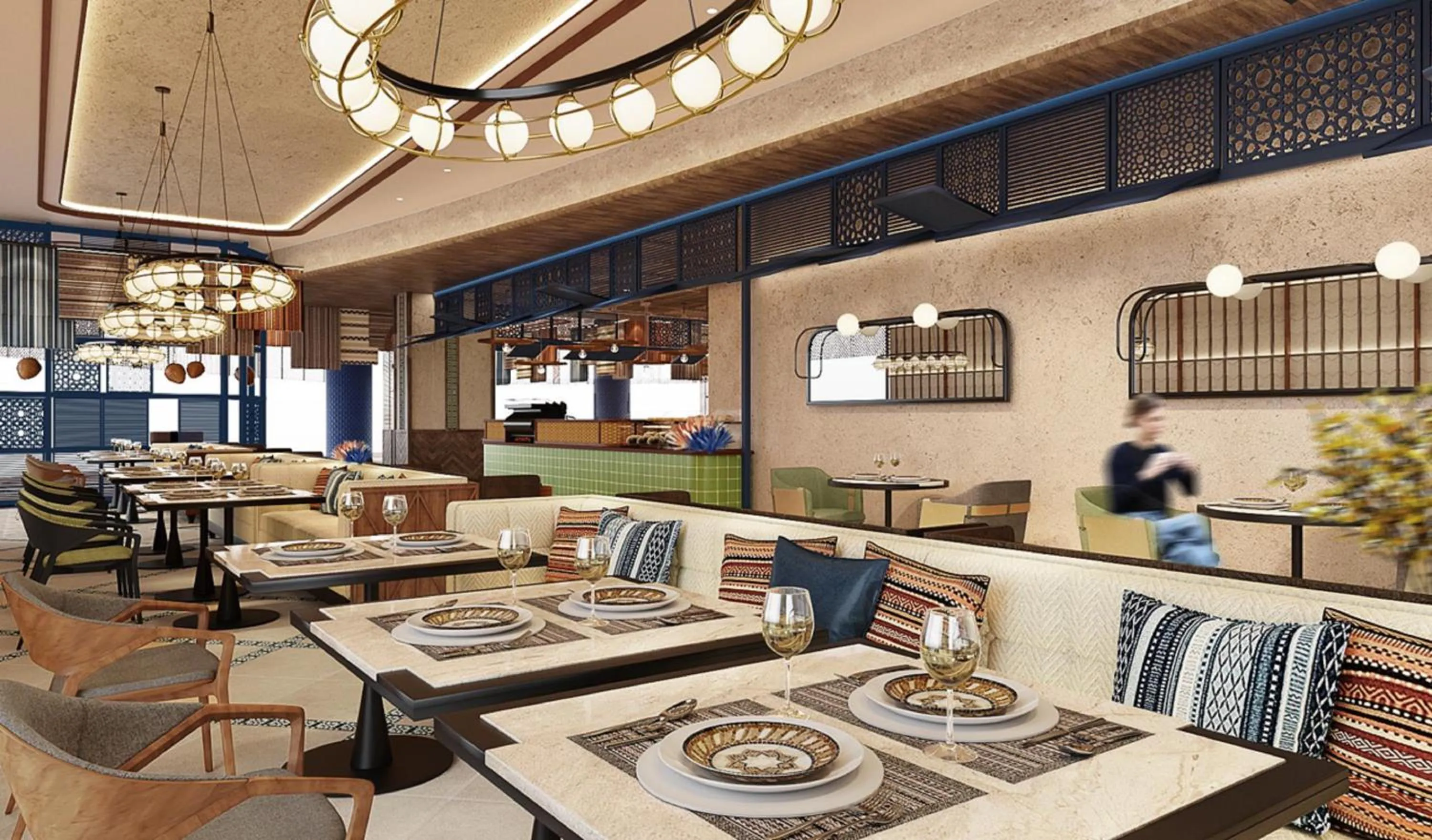 Restaurant/places to eat in Hotel Indigo Jabal Akhdar Resort & Spa by IHG