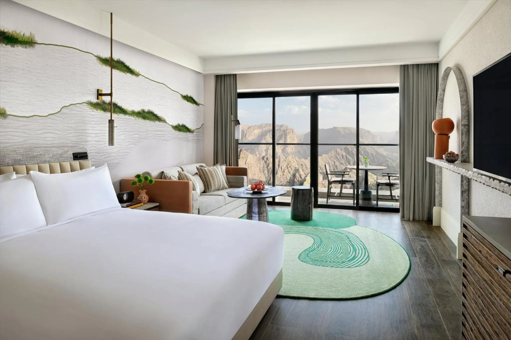 Photo of the whole room, Bed in Hotel Indigo Jabal Akhdar Resort & Spa by IHG