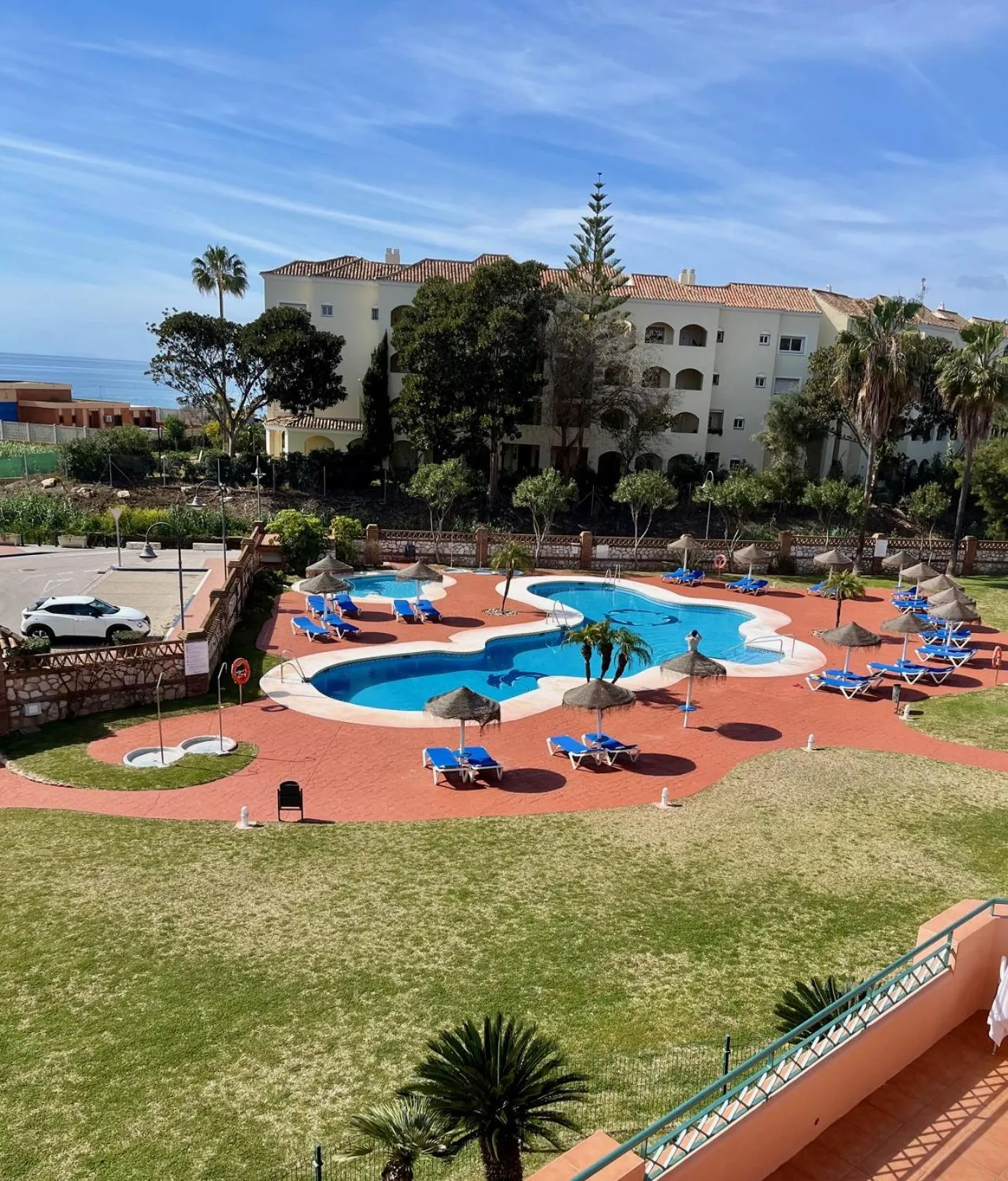 Pool view in Marbella Beach Resort at Club Playa Real