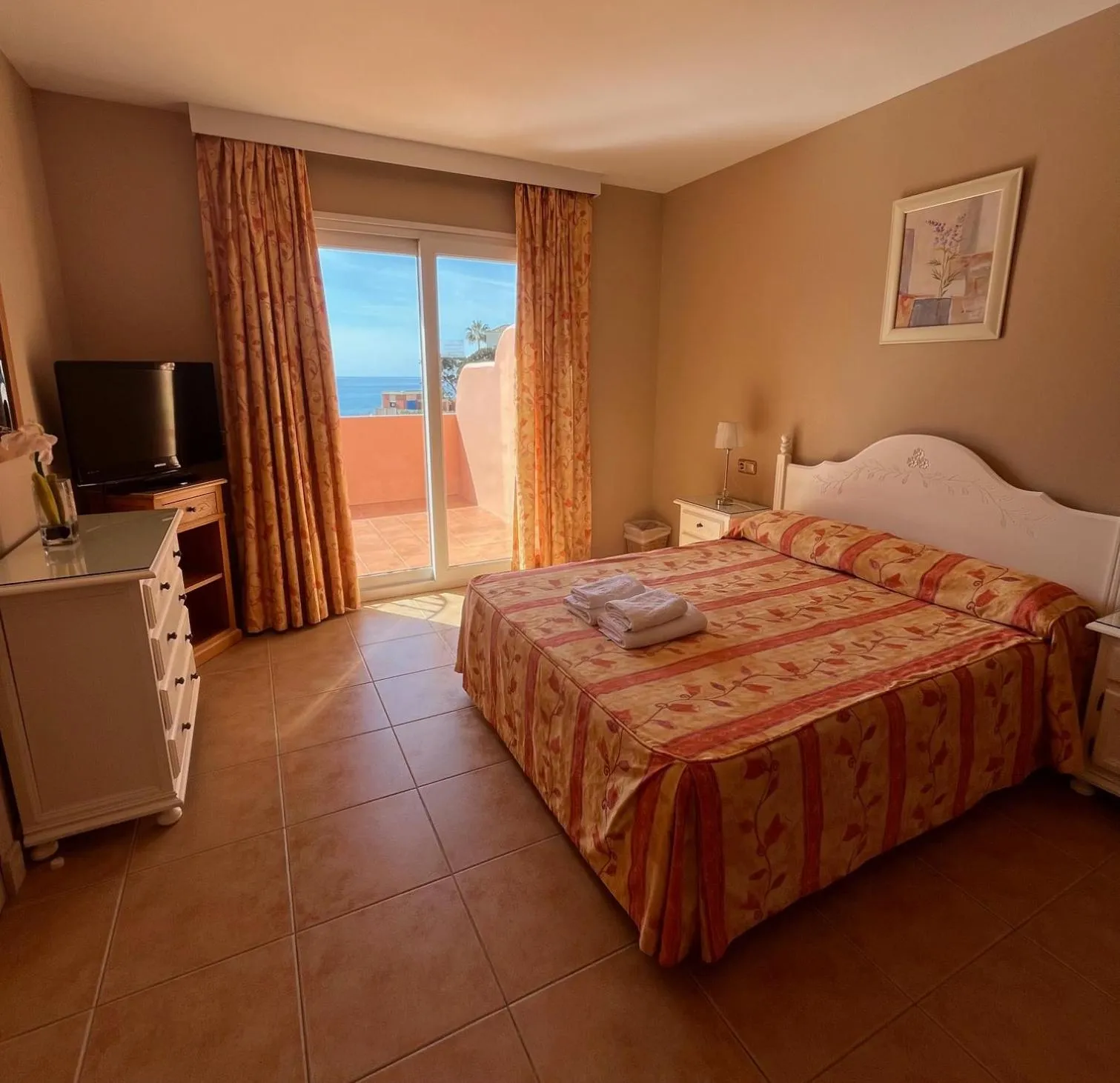 Bed in Marbella Beach Resort at Club Playa Real
