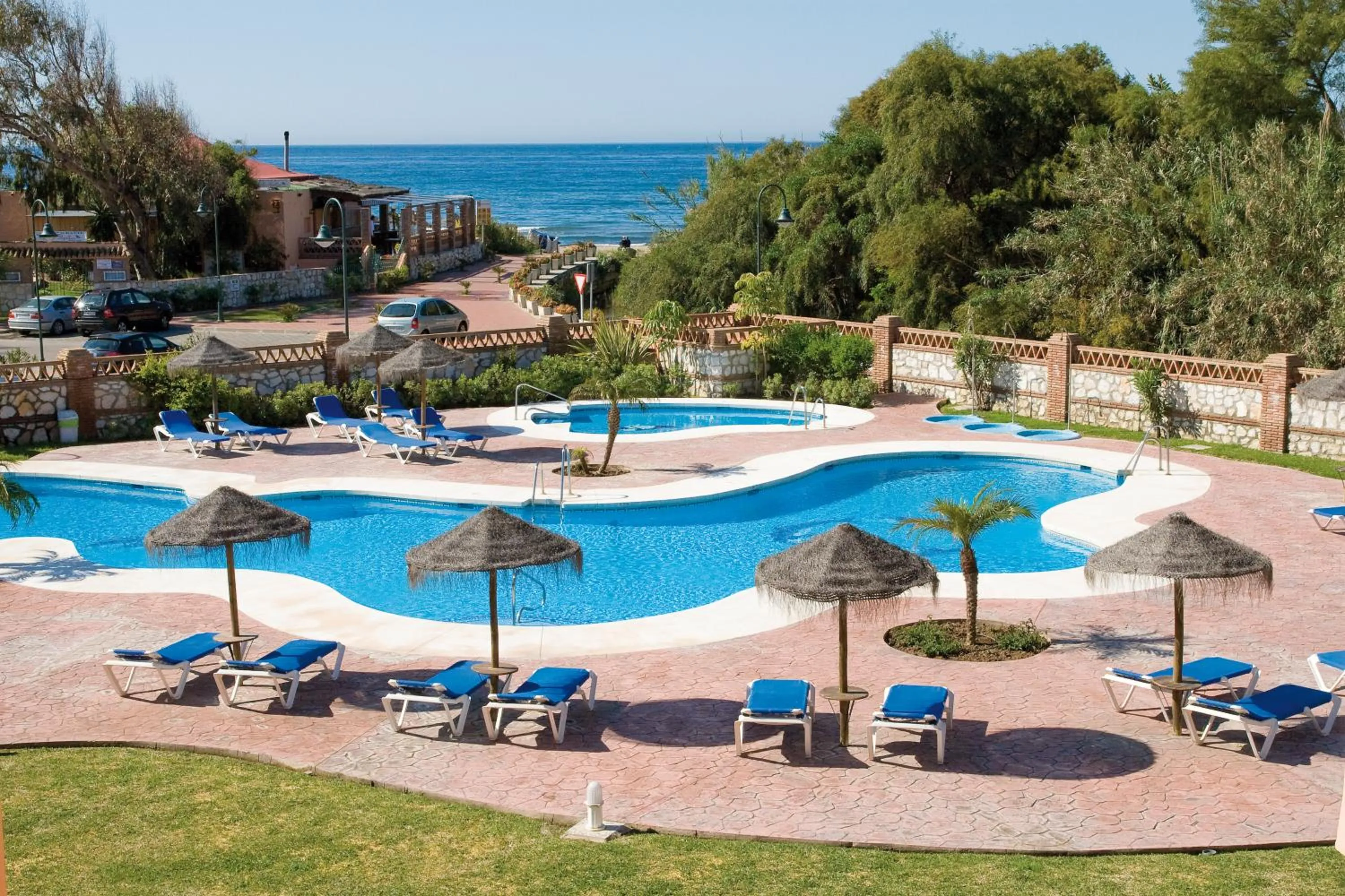 Garden in Marbella Beach Resort at Club Playa Real