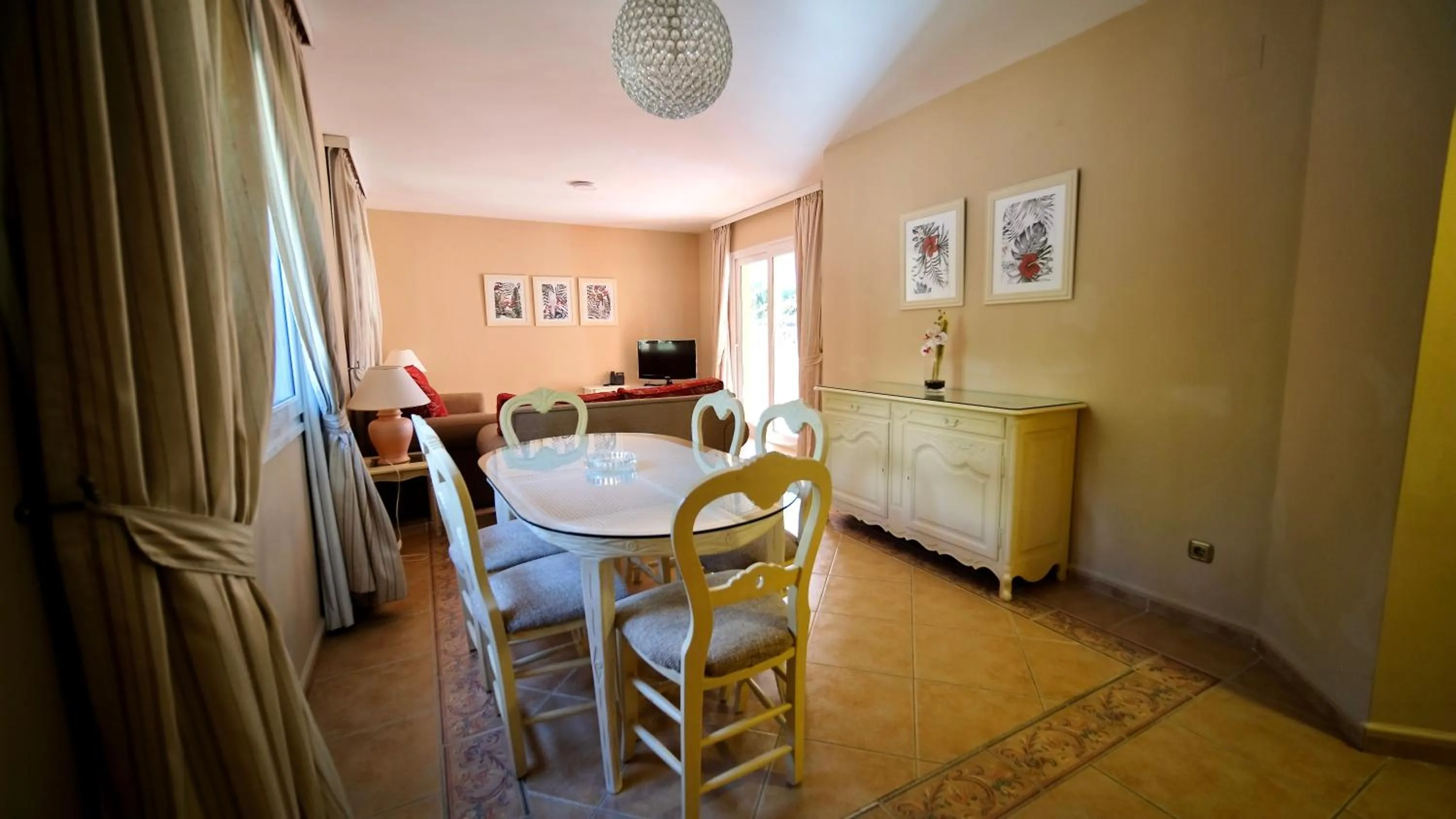 Living room in Marbella Beach Resort at Club Playa Real