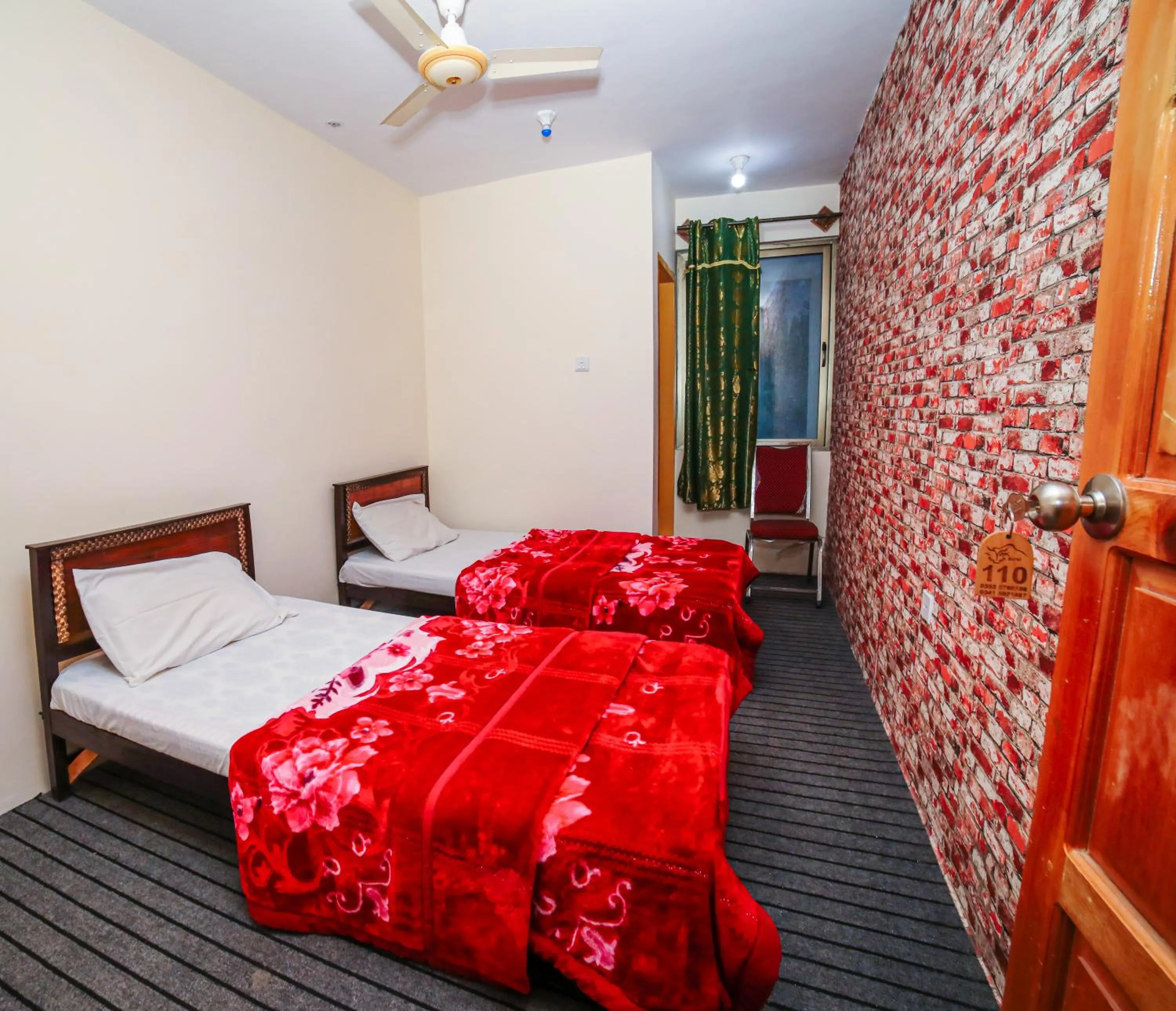 Bed in Yak Sarai Hotel & Restaurant