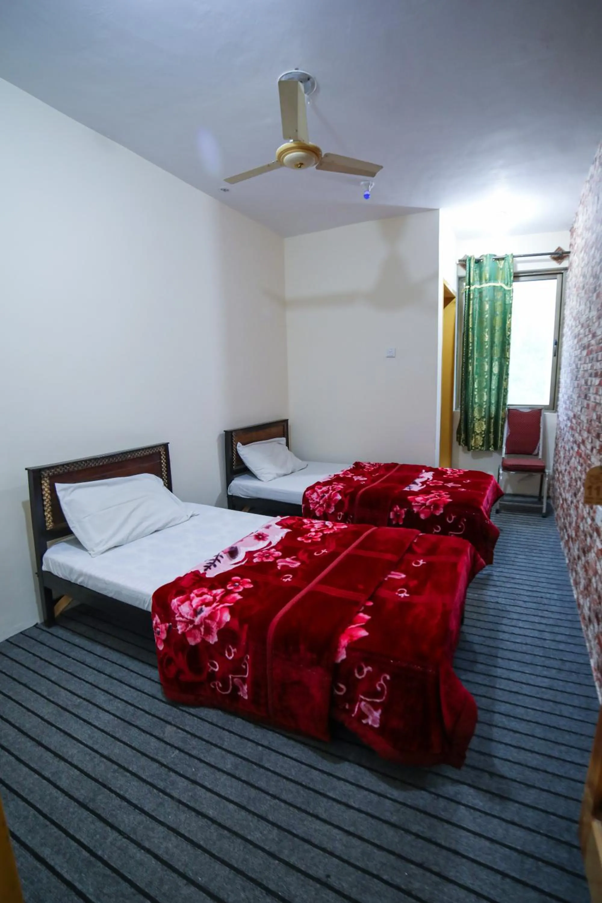 Bed in Yak Sarai Hotel & Restaurant