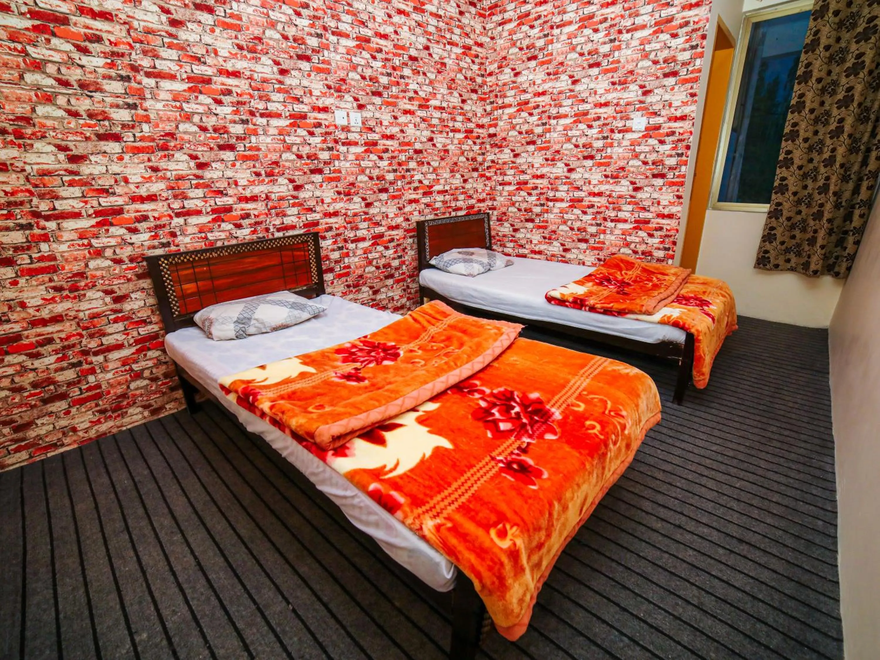 Bed in Yak Sarai Hotel & Restaurant