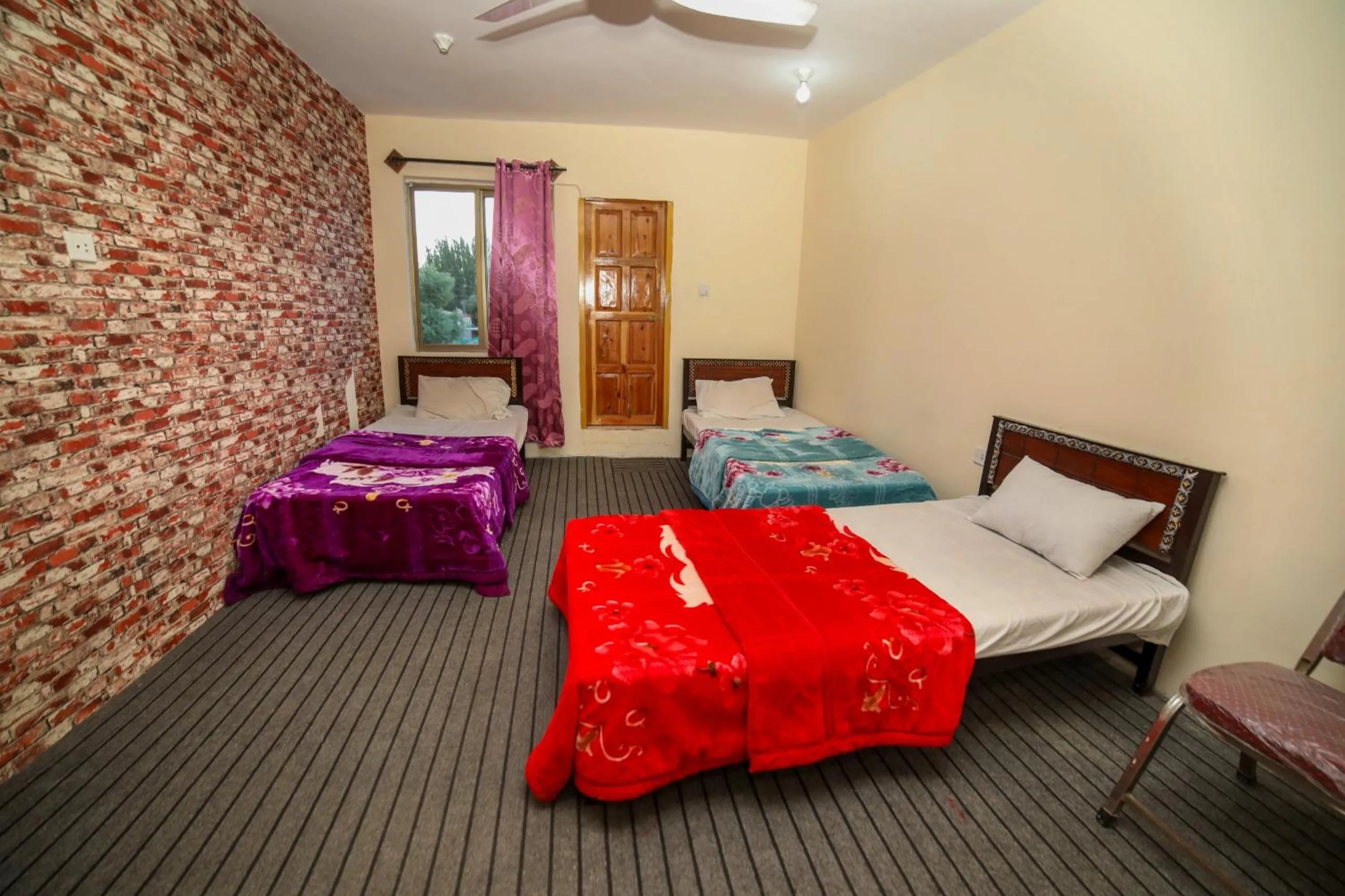 Bed in Yak Sarai Hotel & Restaurant