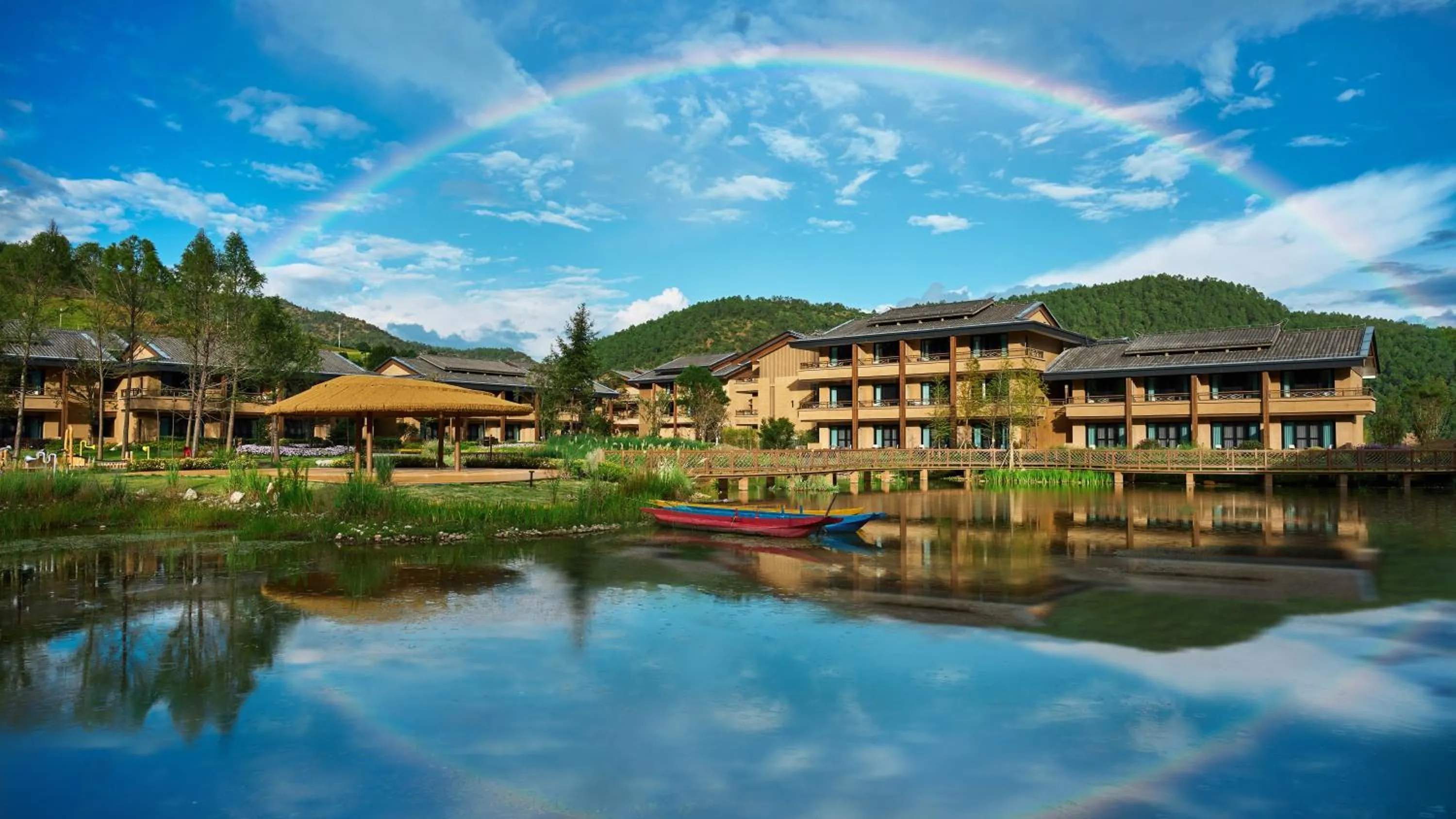 Property building in Hotel Indigo Lugu Lake by IHG