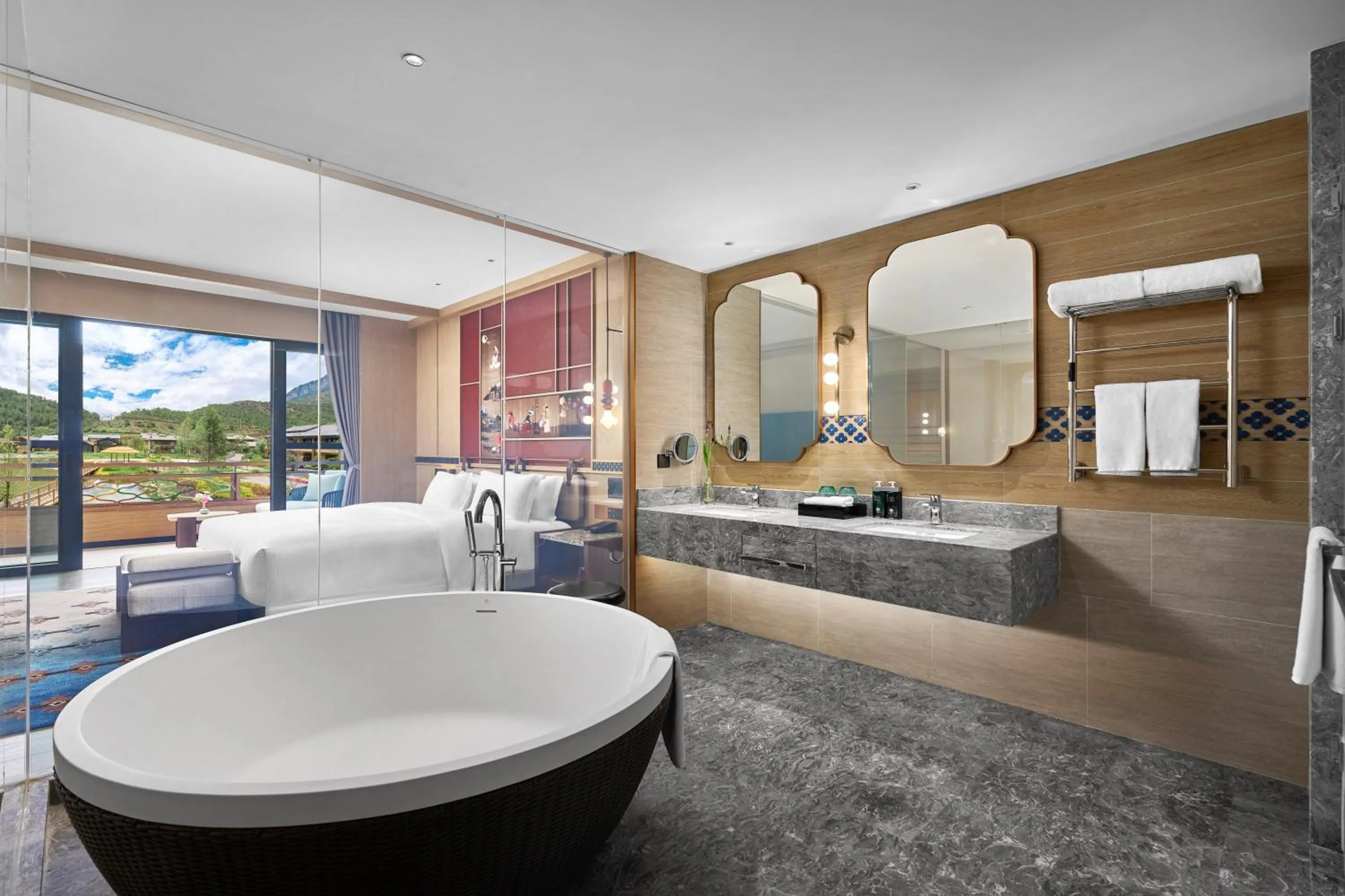 Hot Tub in Hotel Indigo Lugu Lake by IHG