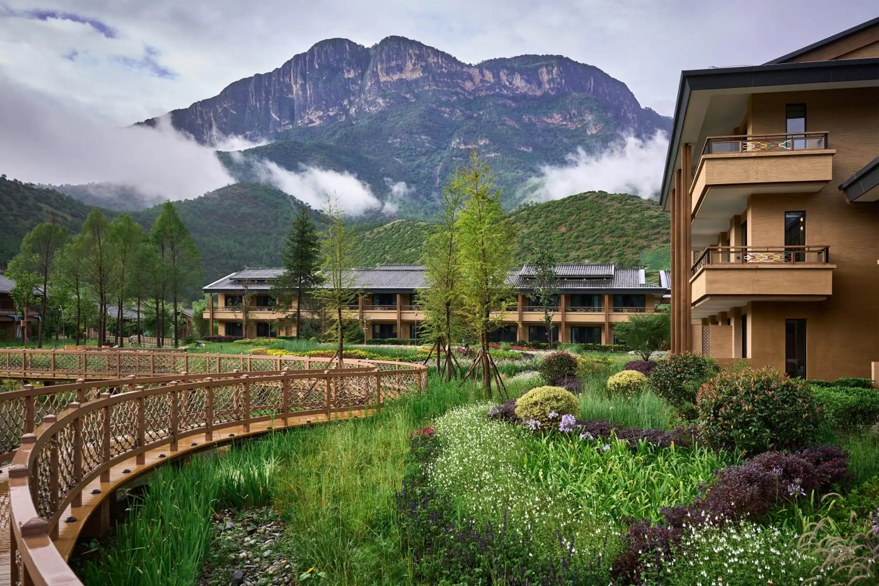 Property building in Hotel Indigo Lugu Lake by IHG Property building in Hotel Indigo Lugu Lake by IHG