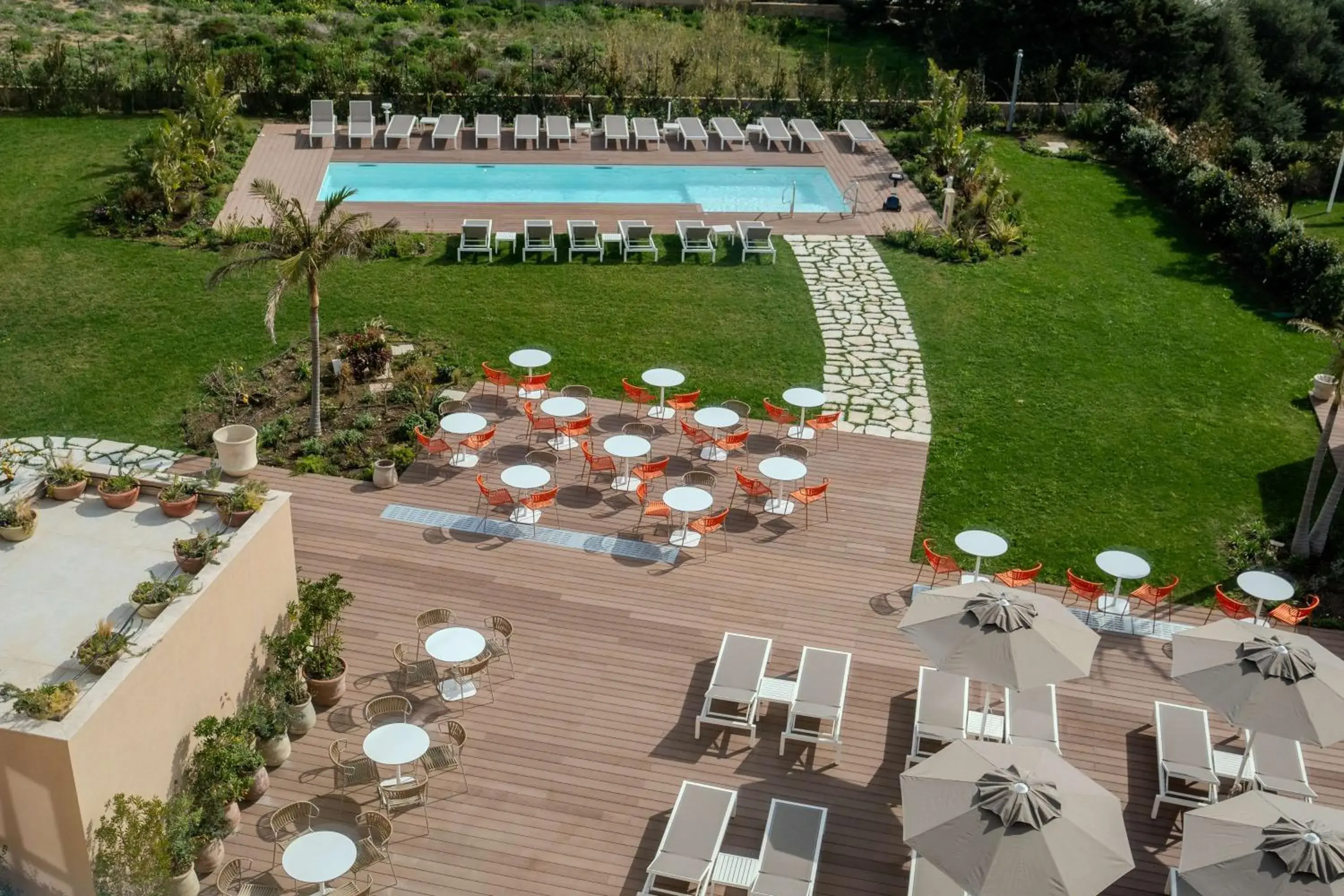 Pool view in Terradamari Resort & Spa Marina di Modica,Tapestry by Hilton Pool view in Terradamari Resort & Spa Marina di Modica,Tapestry by Hilton