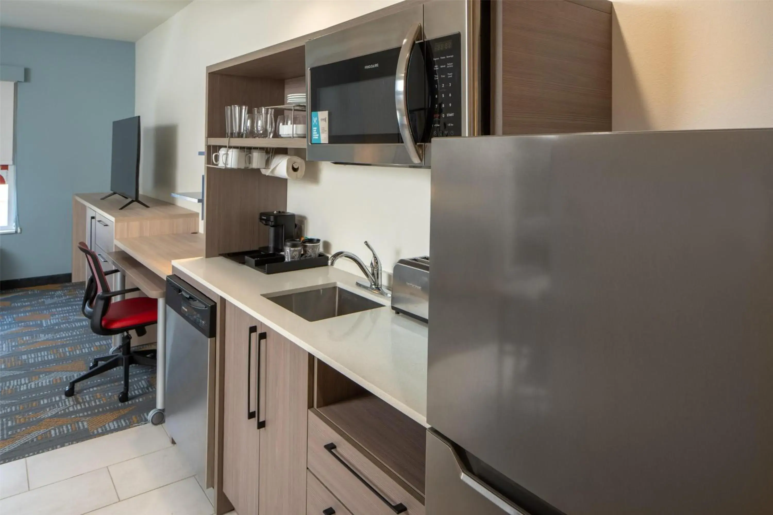 One-Bedroom King Suite in Home2 Suites By Hilton West Lafayette One-Bedroom King Suite in Home2 Suites By Hilton West Lafayette