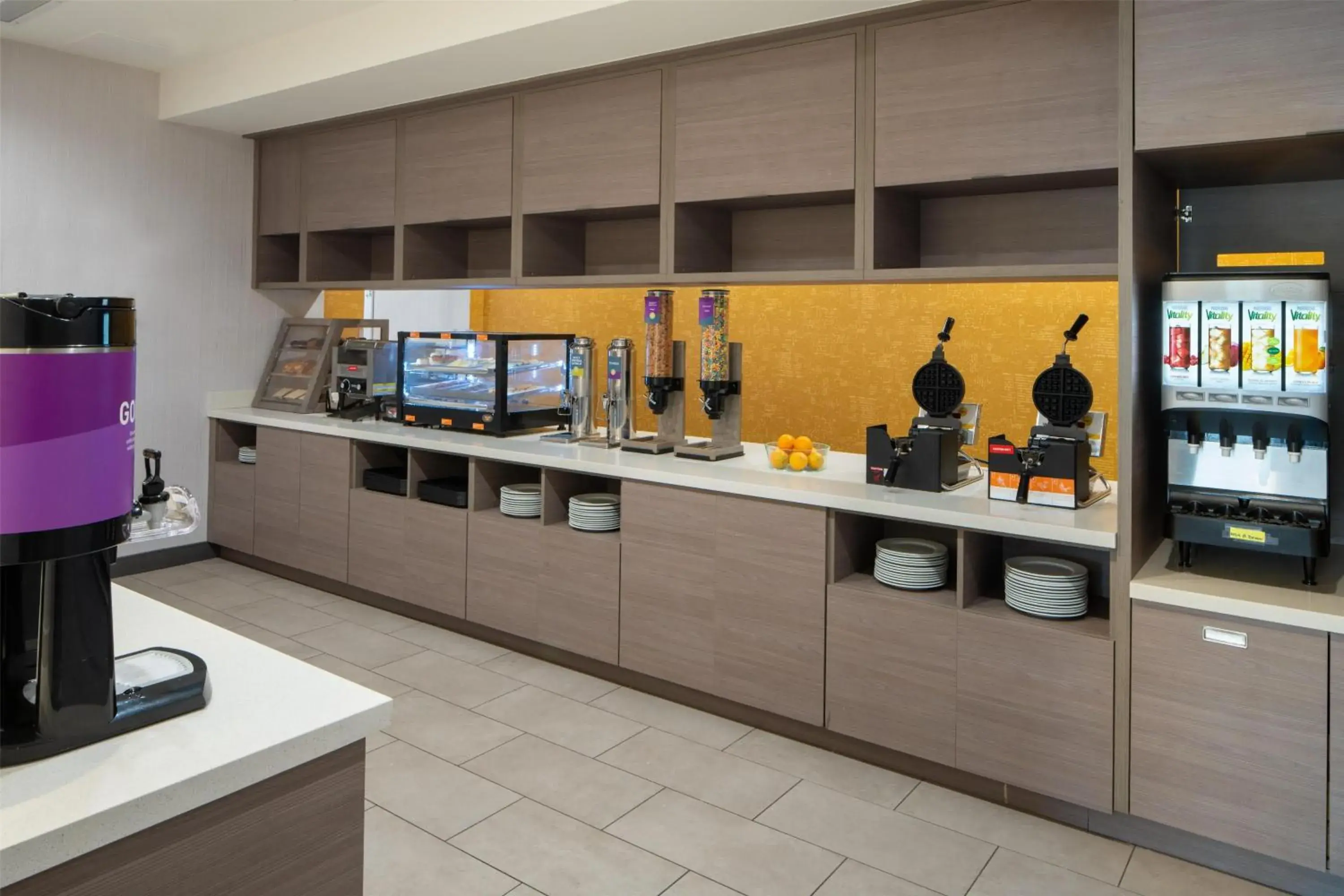 Breakfast in Home2 Suites By Hilton West Lafayette Breakfast in Home2 Suites By Hilton West Lafayette