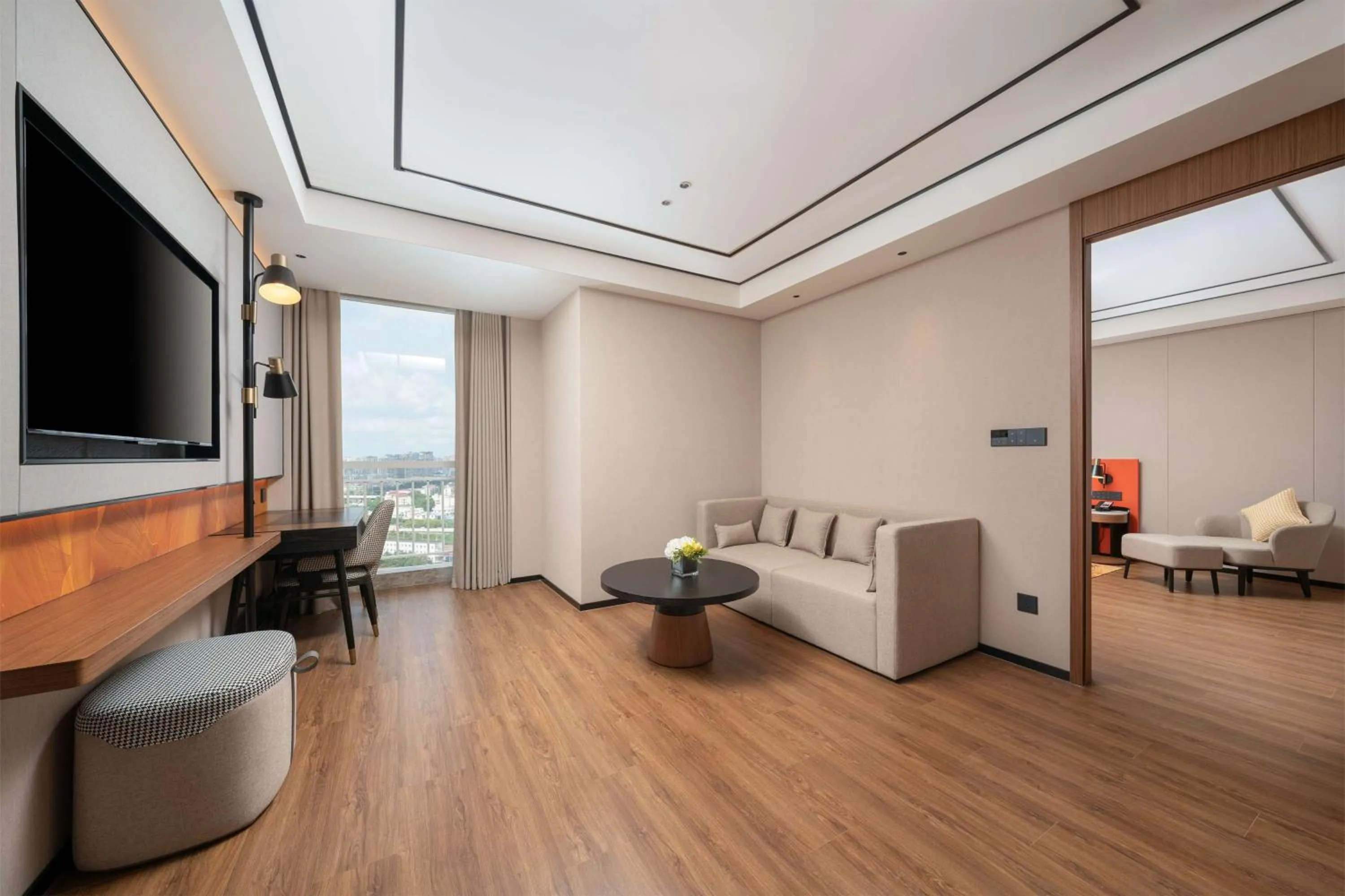 Living room in Hilton Garden Inn Tianjin Railway Station