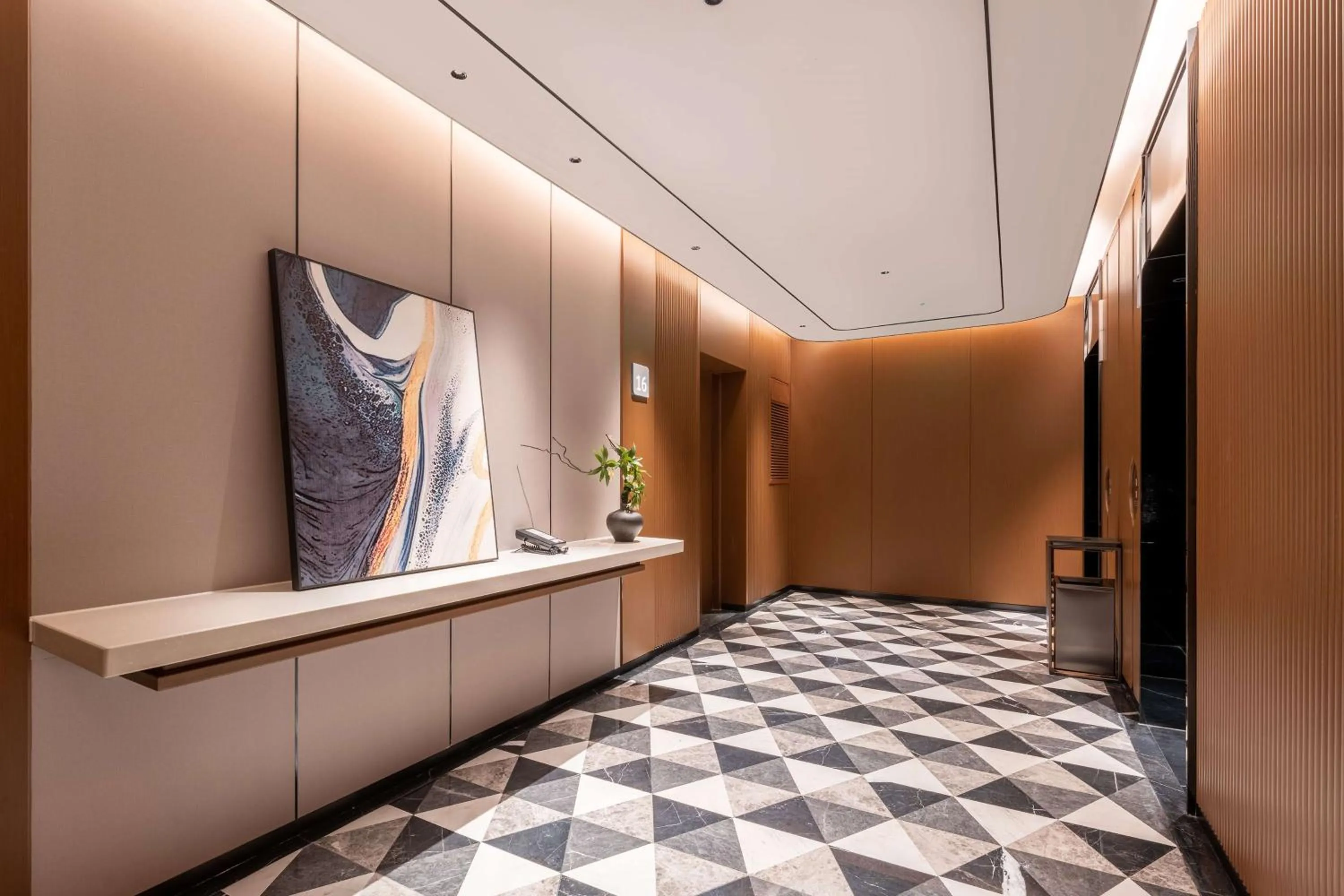 Lobby or reception in Hilton Garden Inn Tianjin Railway Station