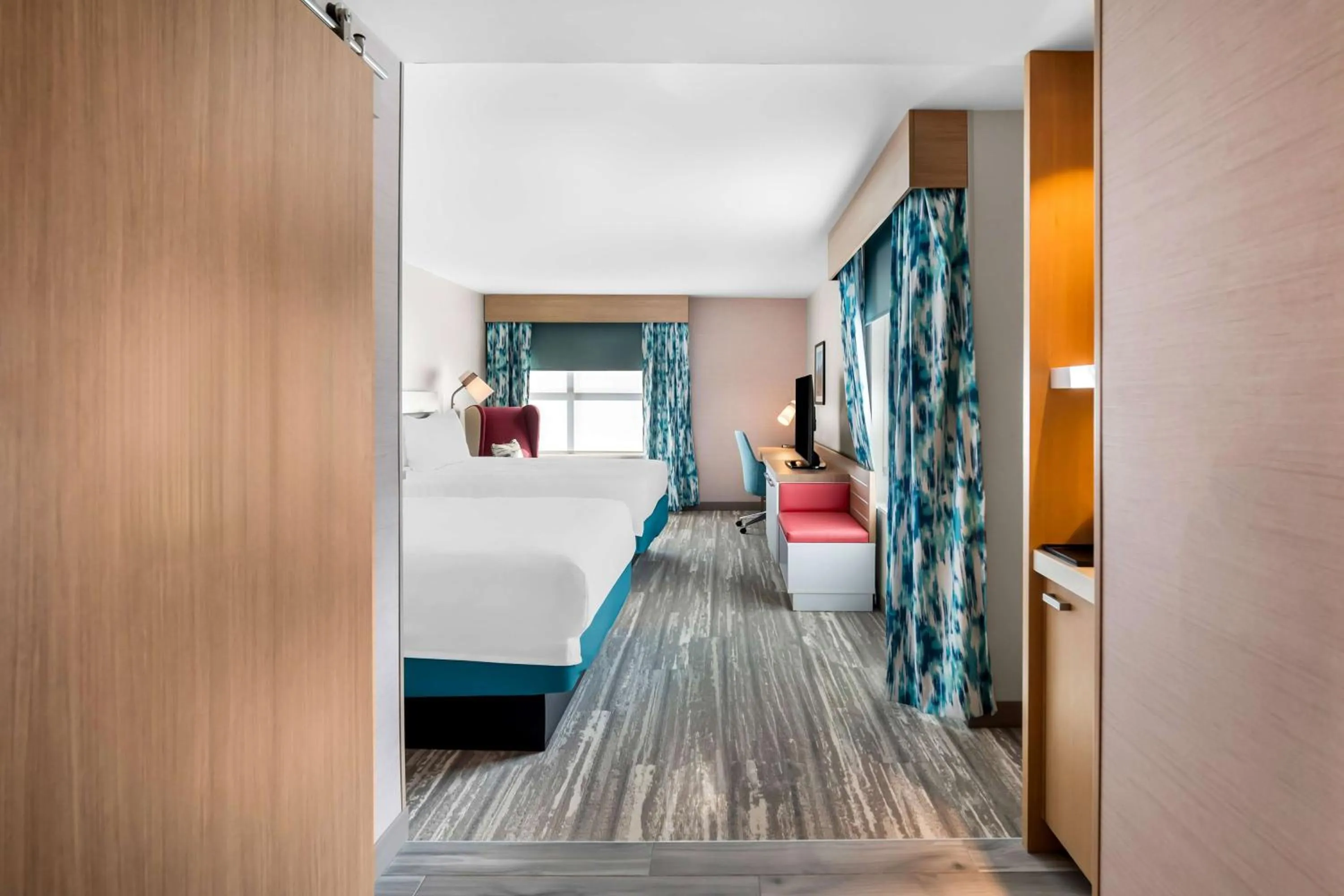 Bed in Hilton Garden Inn North Conway