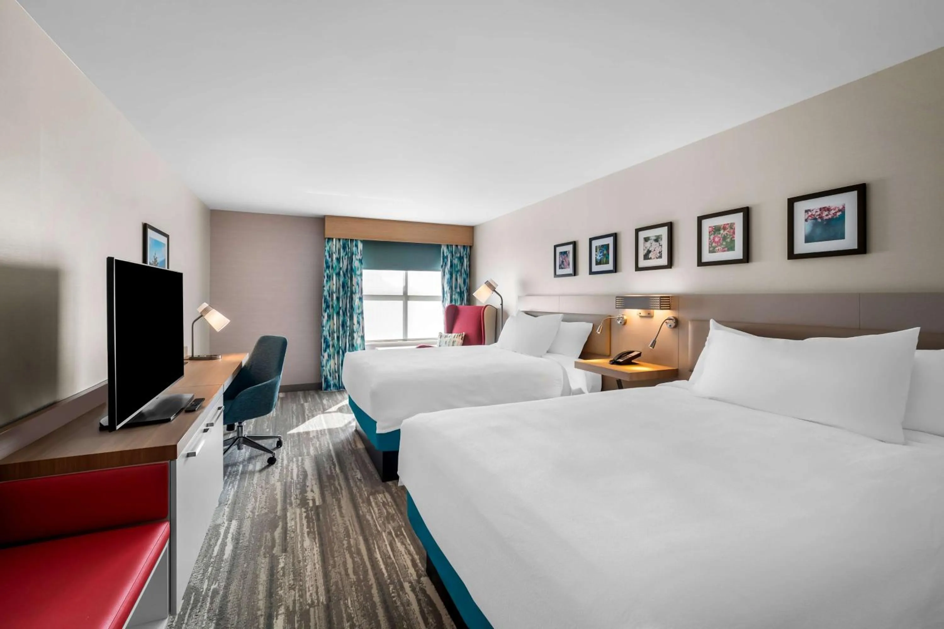 Bed in Hilton Garden Inn North Conway