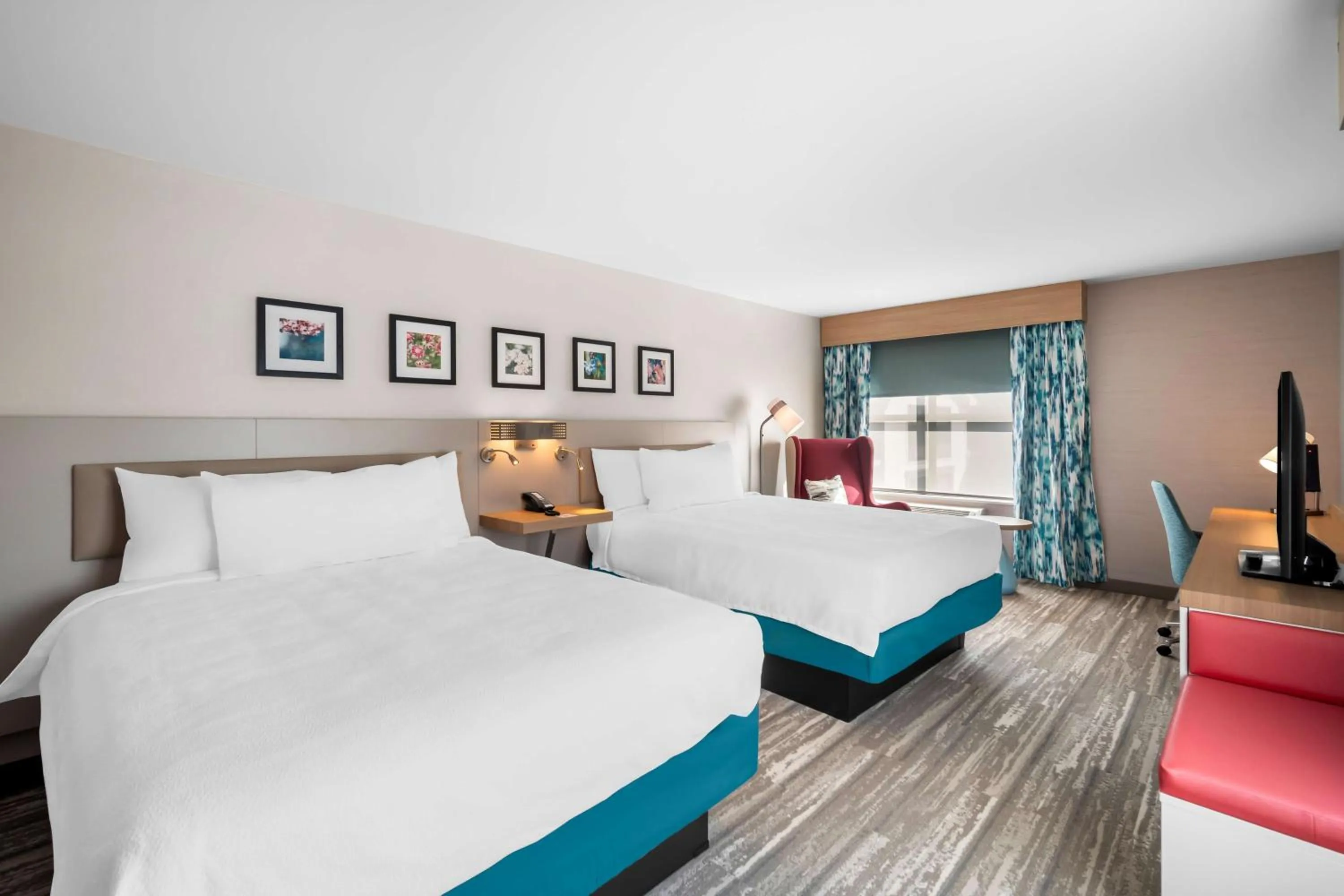 Bed in Hilton Garden Inn North Conway