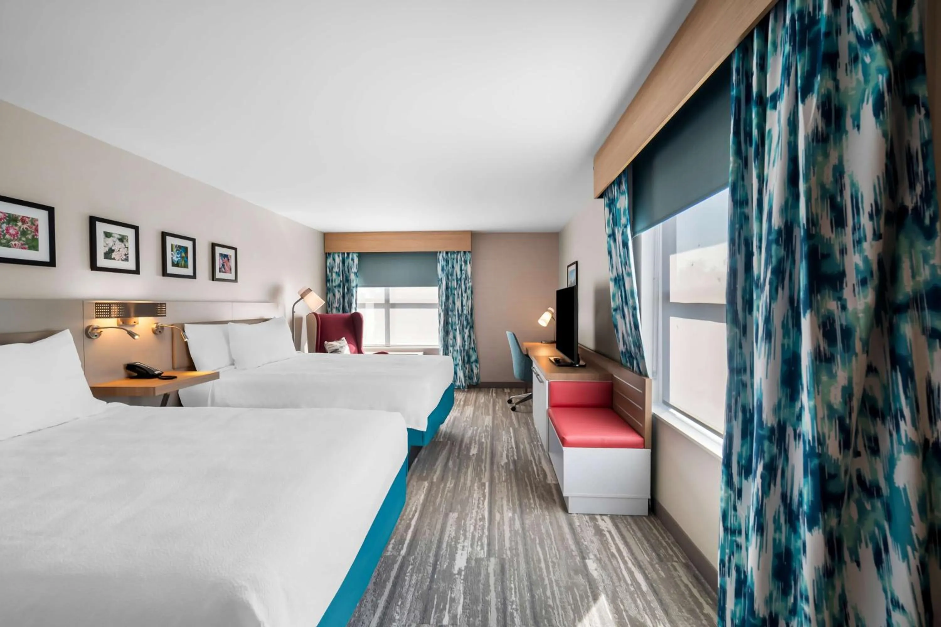 Bed in Hilton Garden Inn North Conway