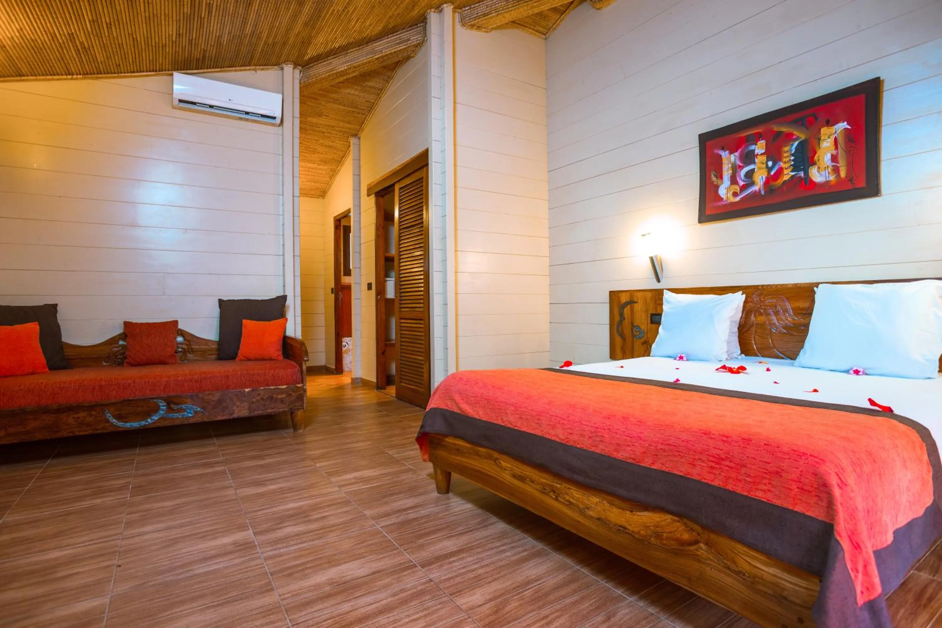 Bed in Royal Horizon Baobab