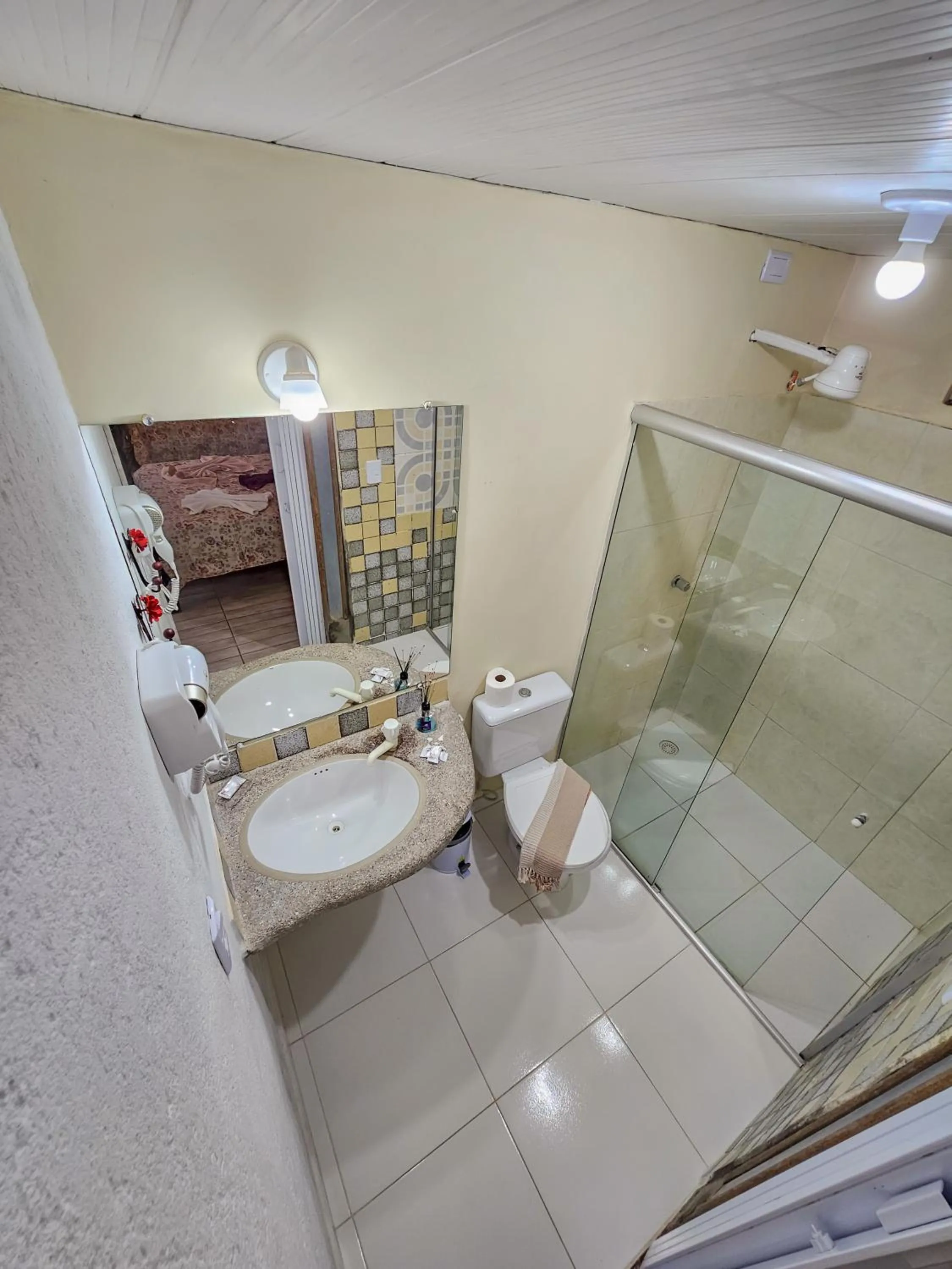 Bathroom in Canto Verde Pousada
