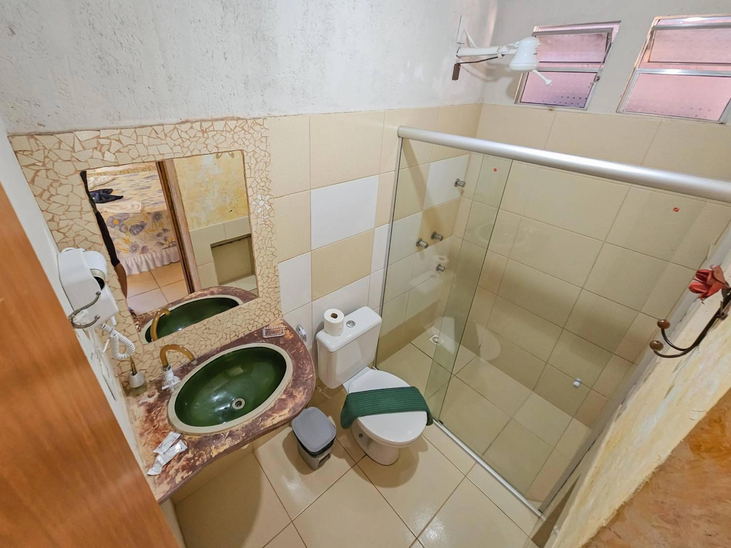 Shower in Canto Verde Pousada