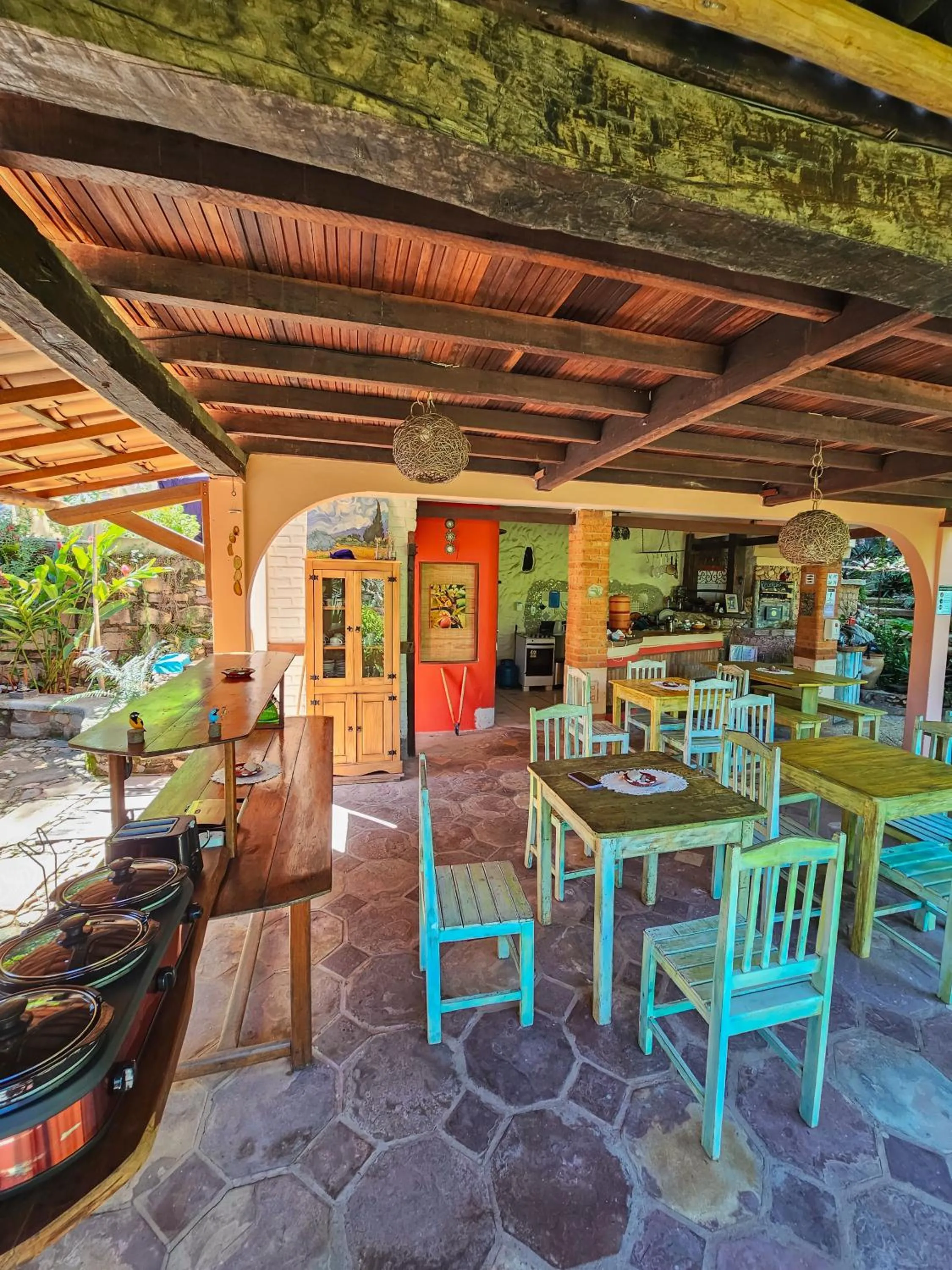 Restaurant/places to eat in Canto Verde Pousada
