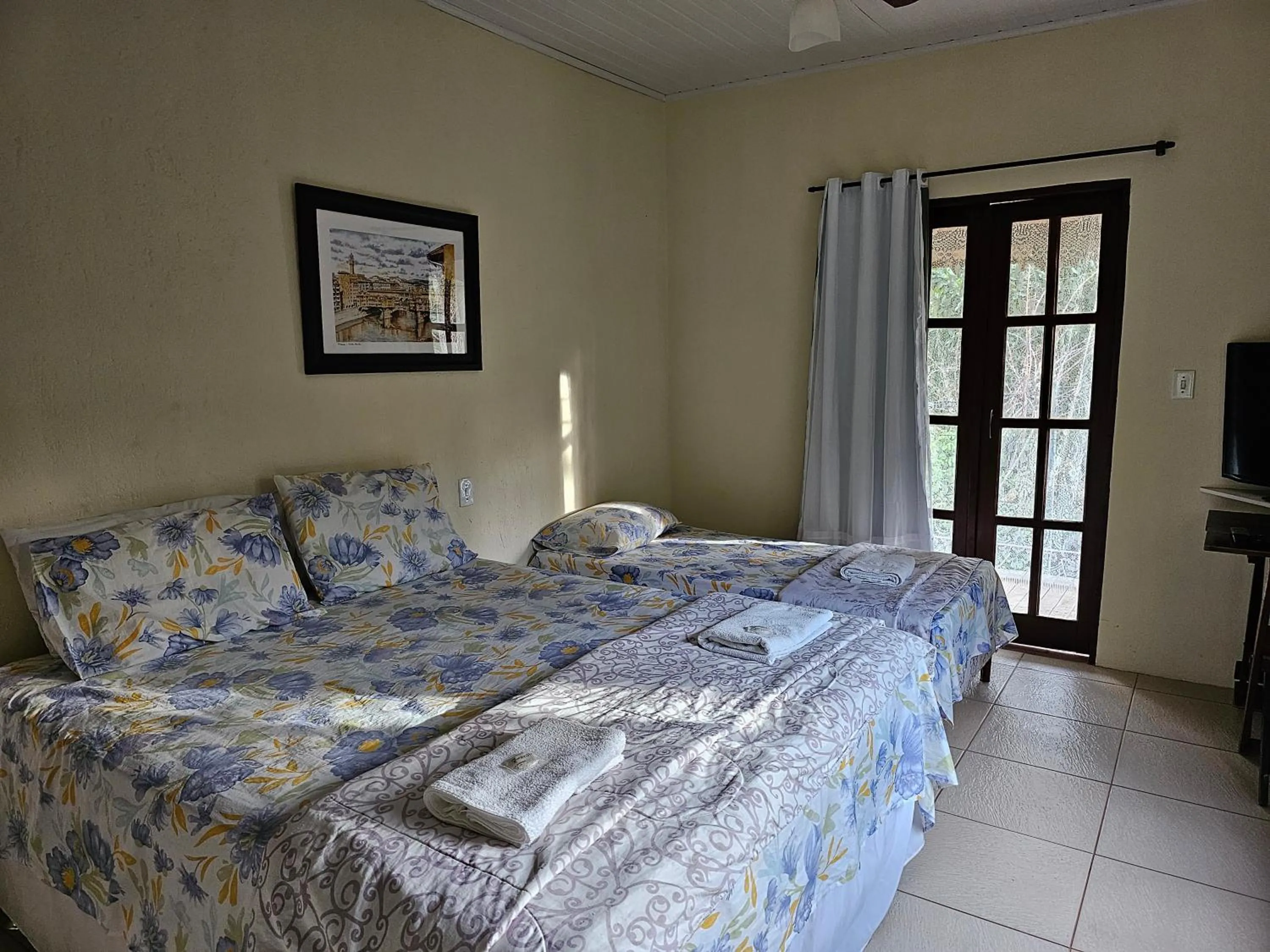 Bed in Canto Verde Pousada