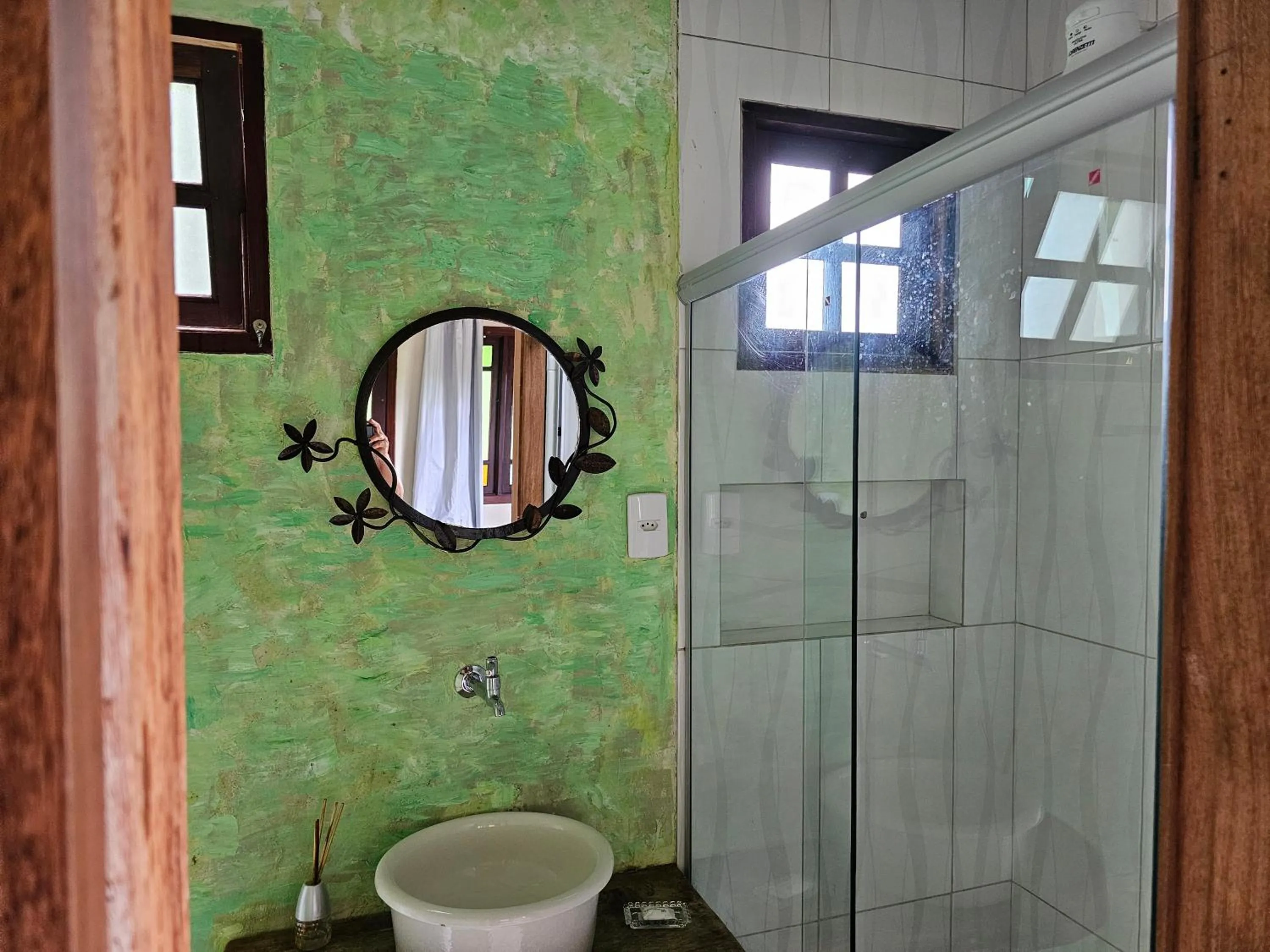 Bathroom in Canto Verde Pousada