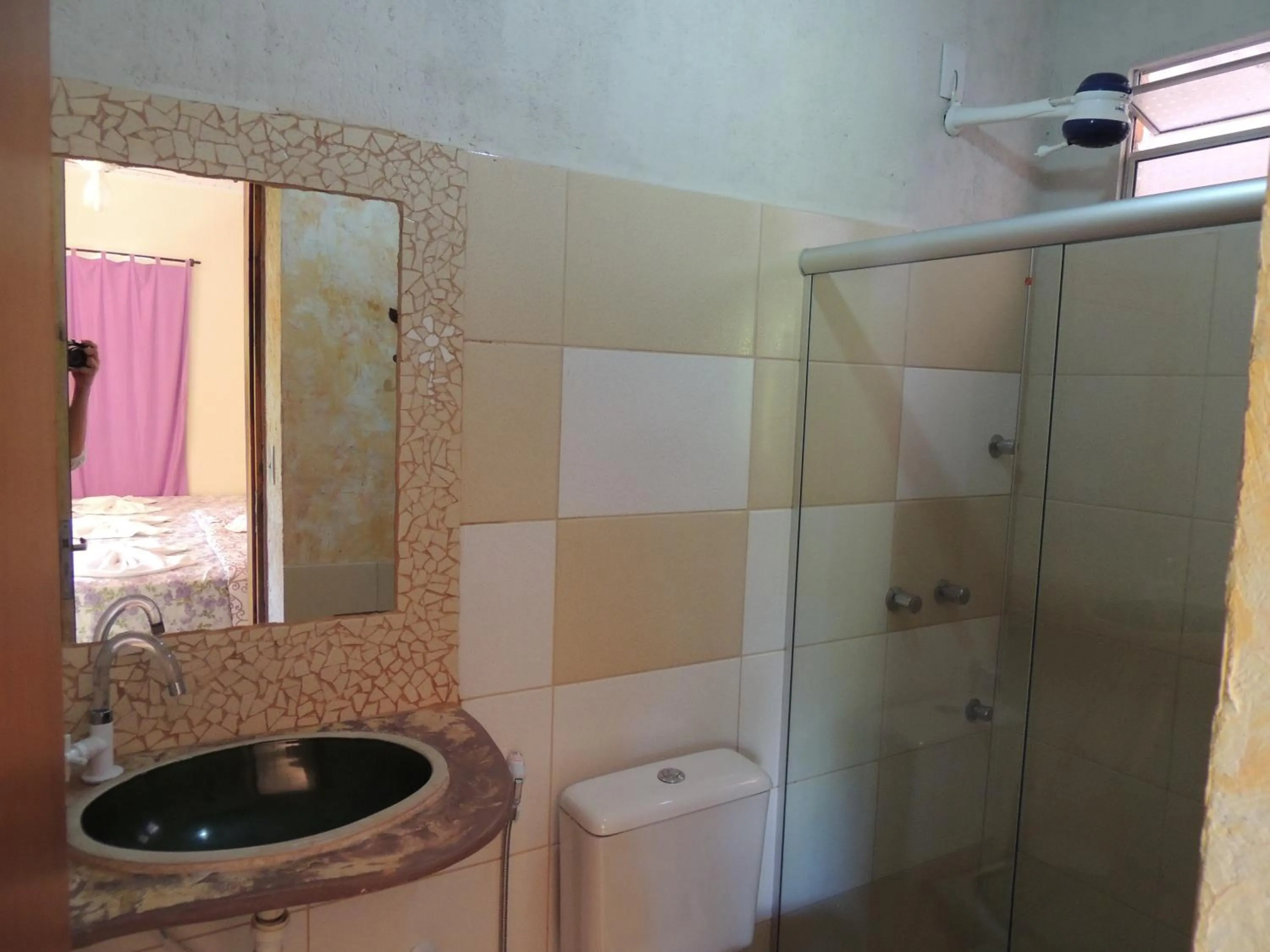 Bathroom in Canto Verde Pousada