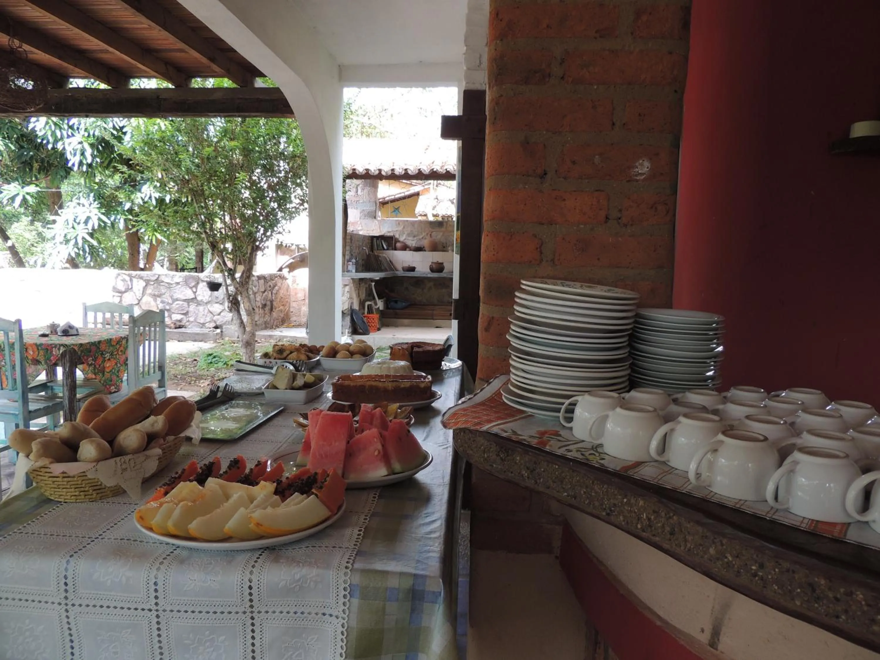 Breakfast in Canto Verde Pousada