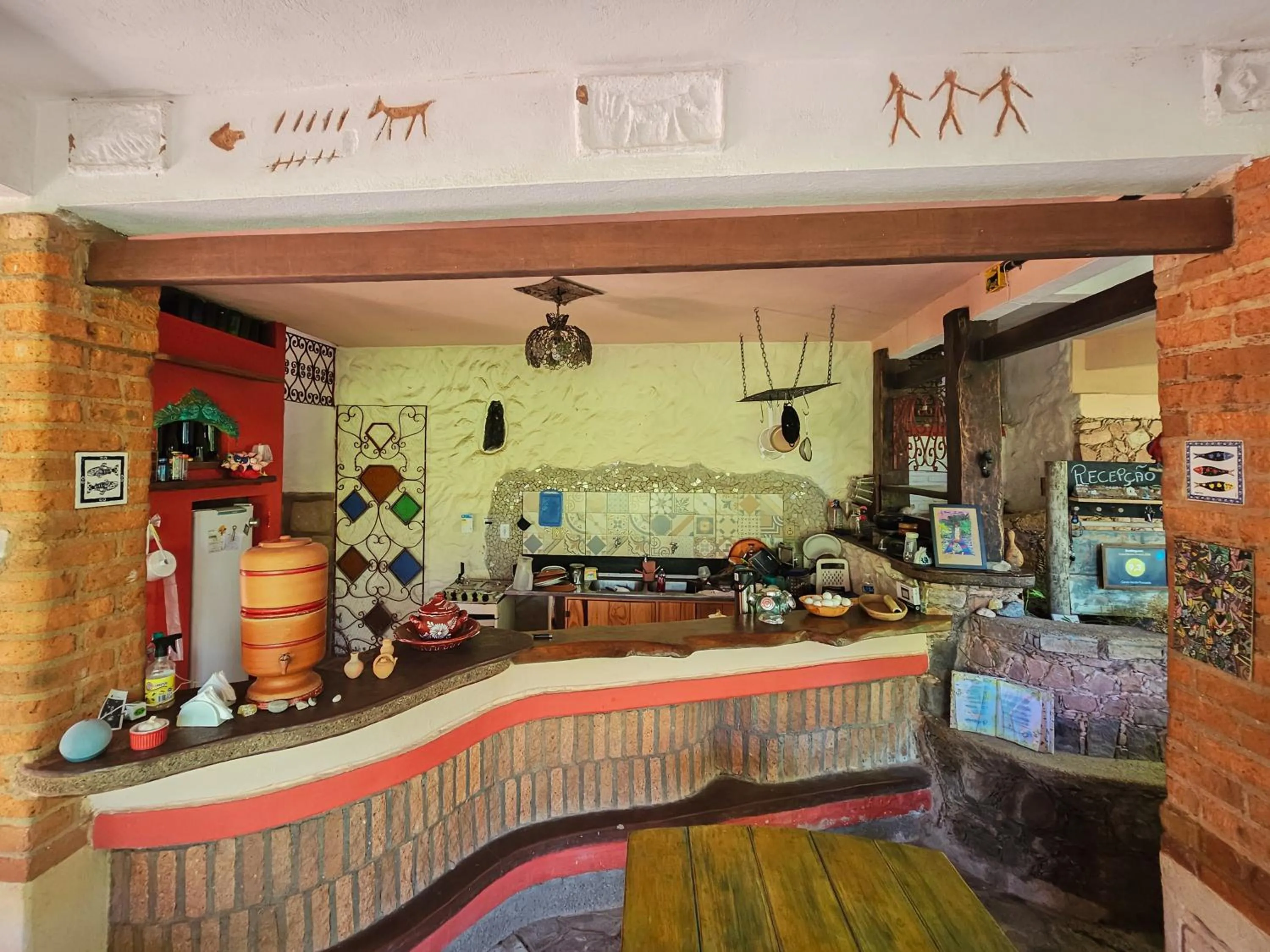 Food and drinks in Canto Verde Pousada