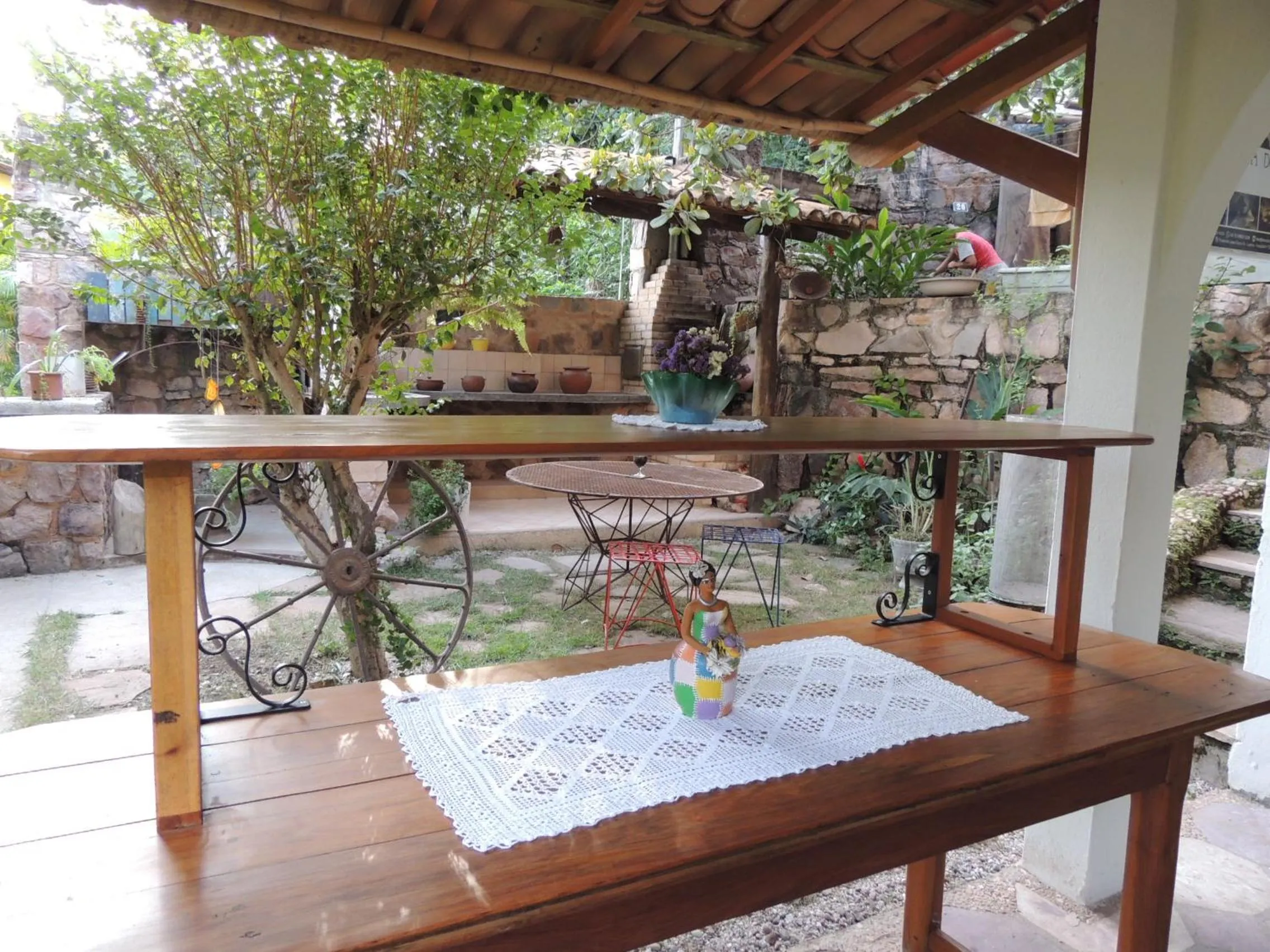 Restaurant/places to eat in Canto Verde Pousada