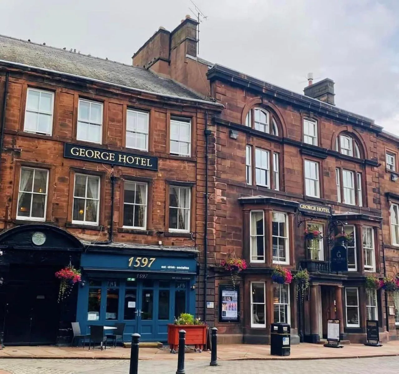 Property building in The George Hotel