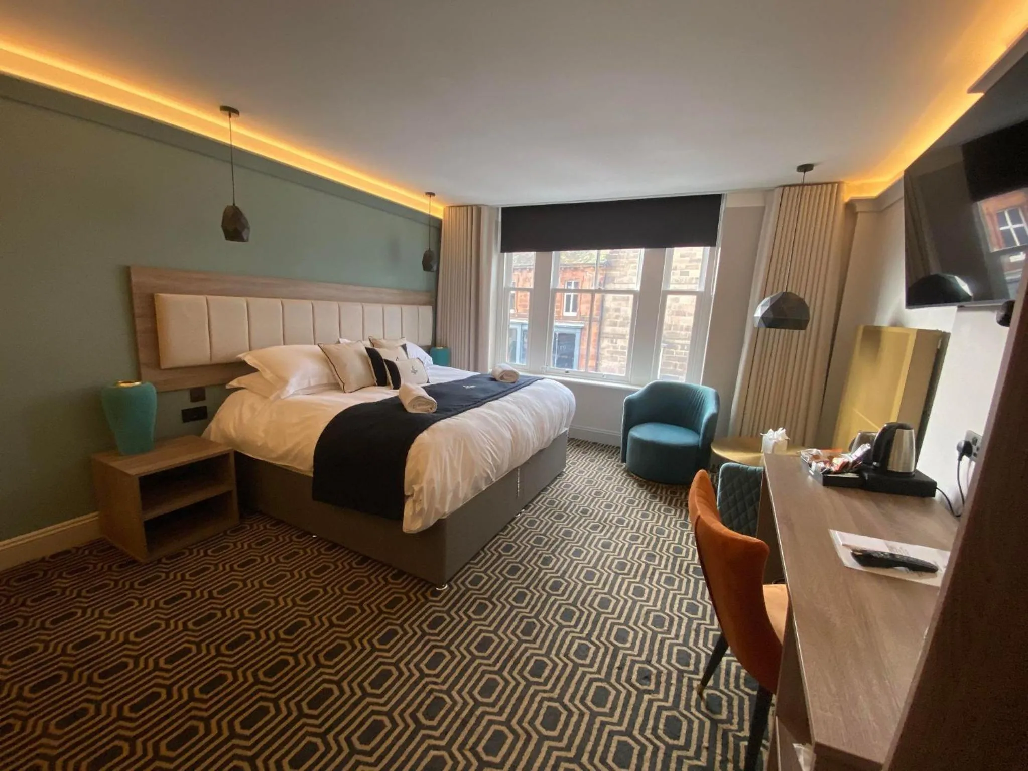 Bed in The George Hotel