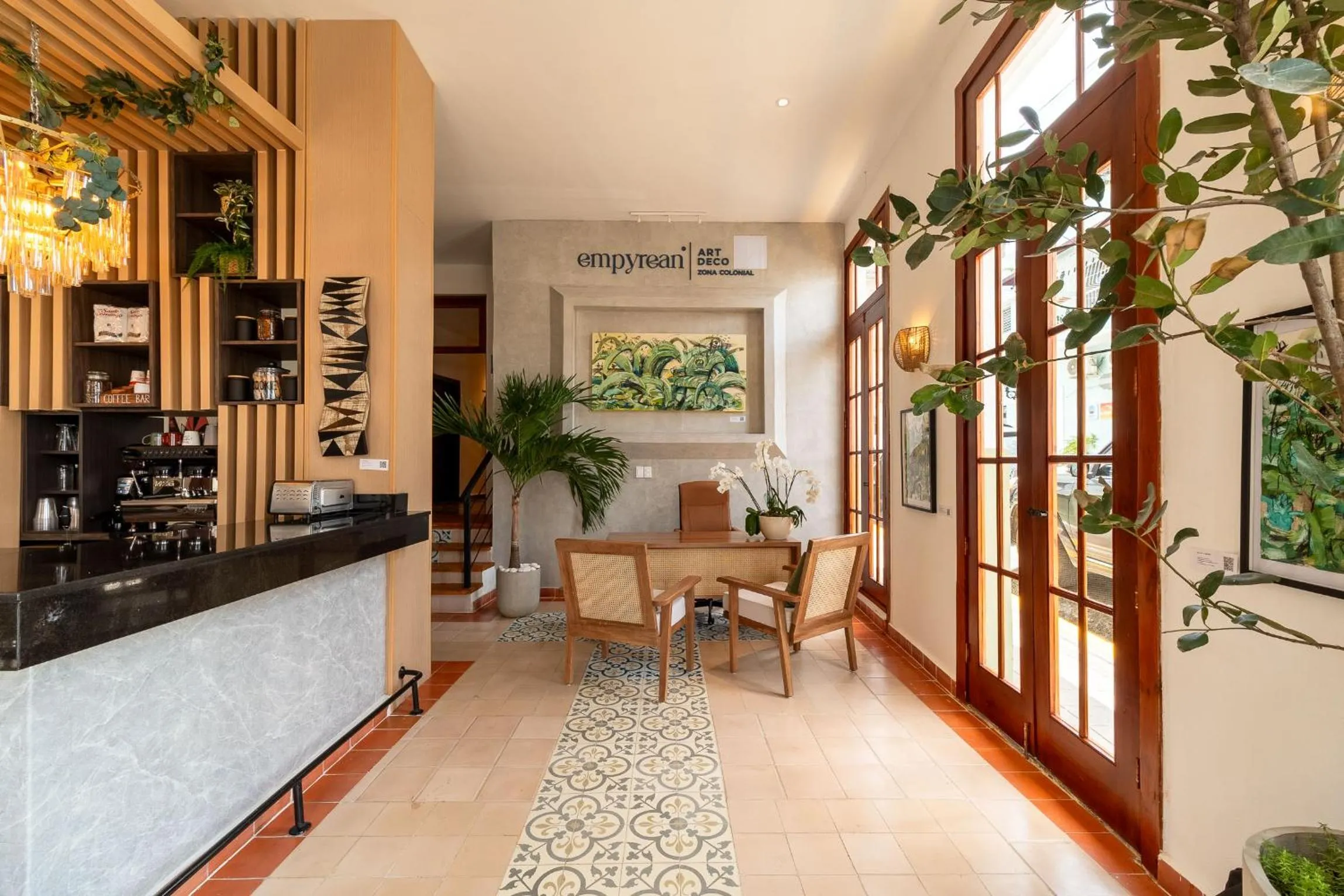 Lobby or reception in Empyrean Art Deco