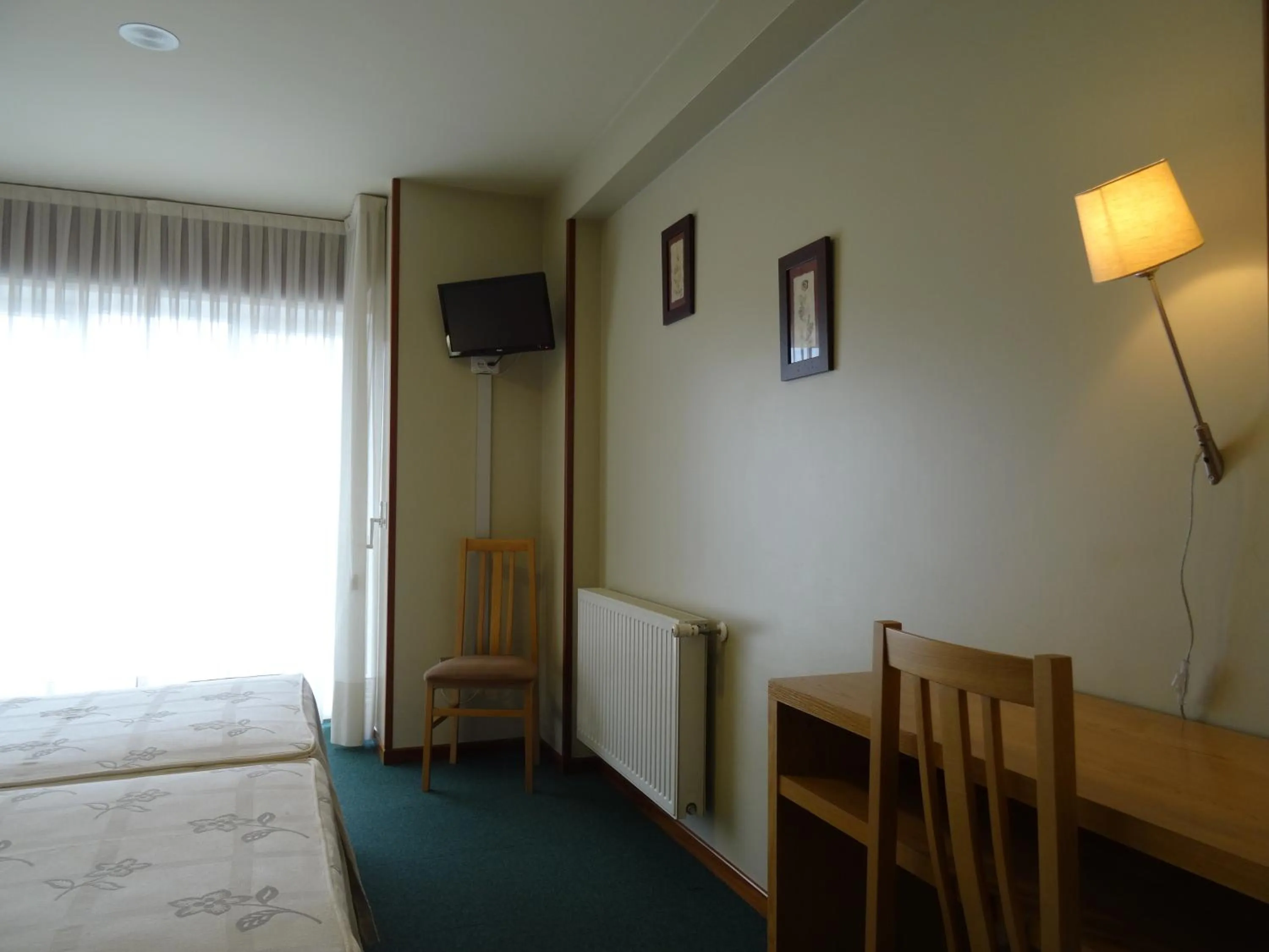 Decorative detail, Bed in Hotel Akelarre